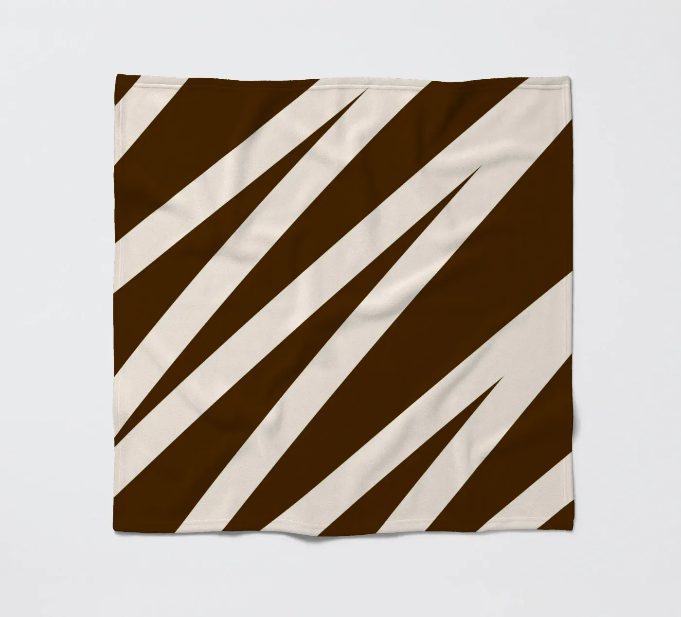 Zigzaglijn fleecedeken van MODERN NUANCE