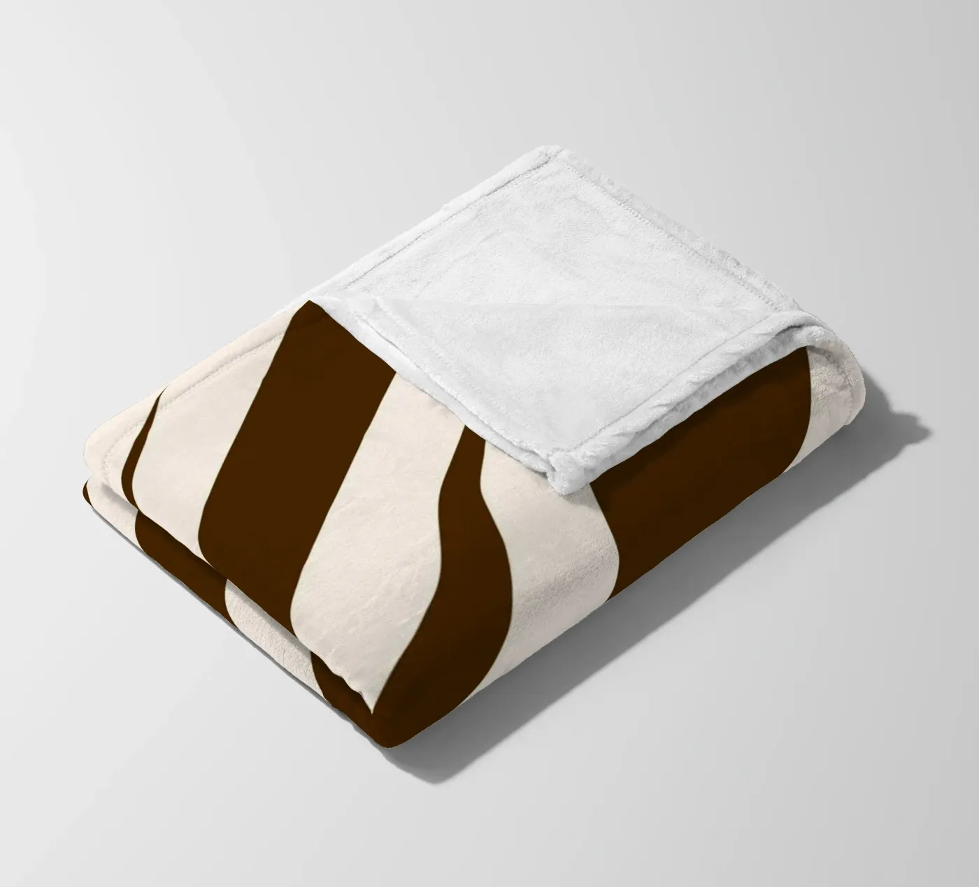 Zigzaglijn fleecedeken van MODERN NUANCE