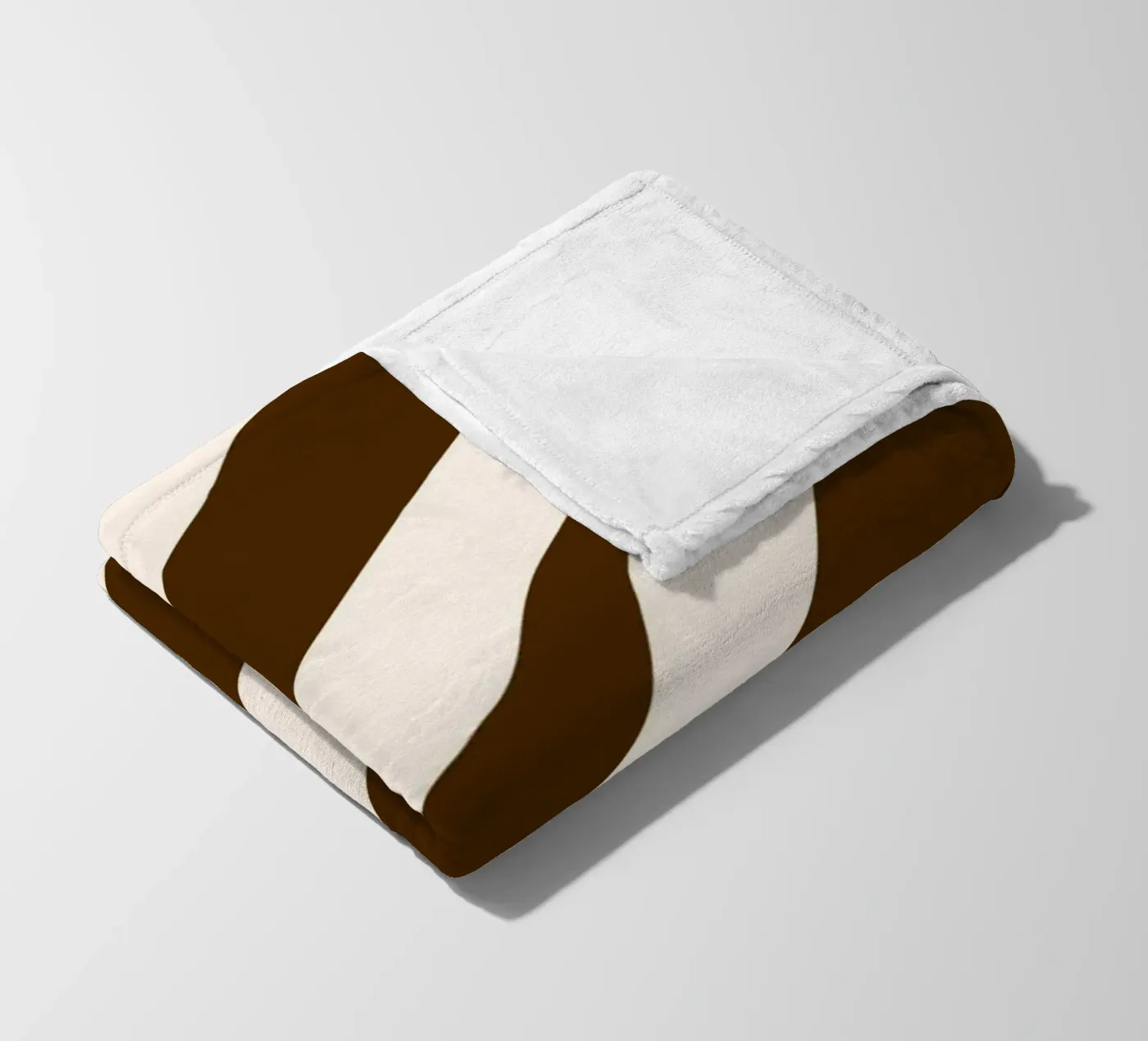 Zigzaglijn fleecedeken van MODERN NUANCE