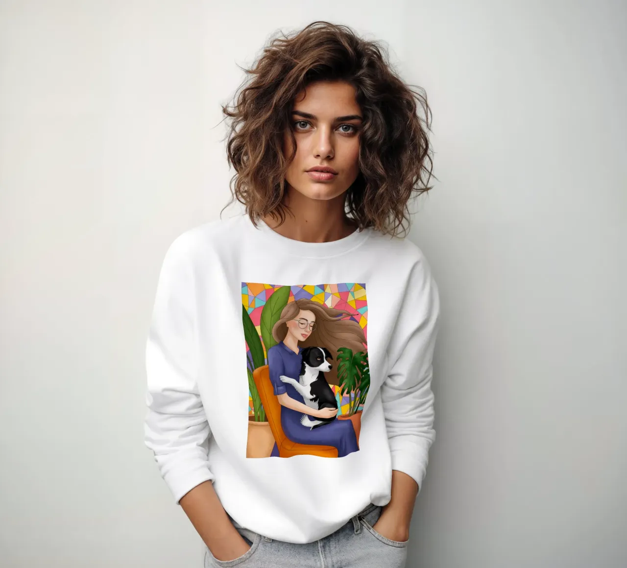 Momenti di tenerezza felpa da Veiled Canvas