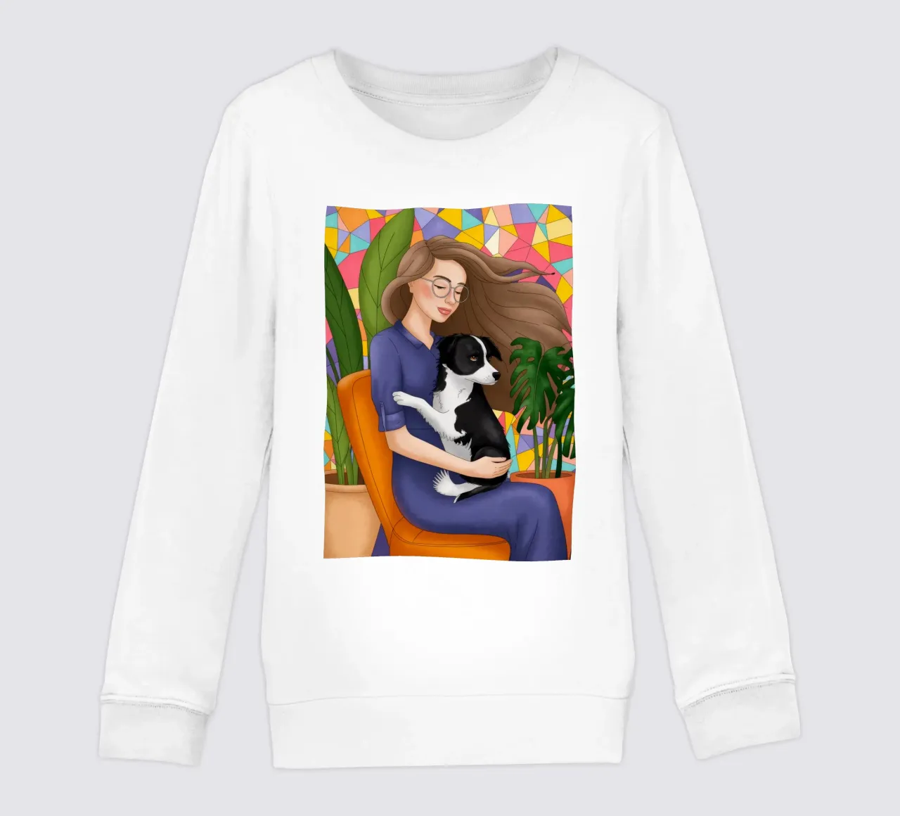 Momenti di tenerezza felpa bambino da Veiled Canvas
