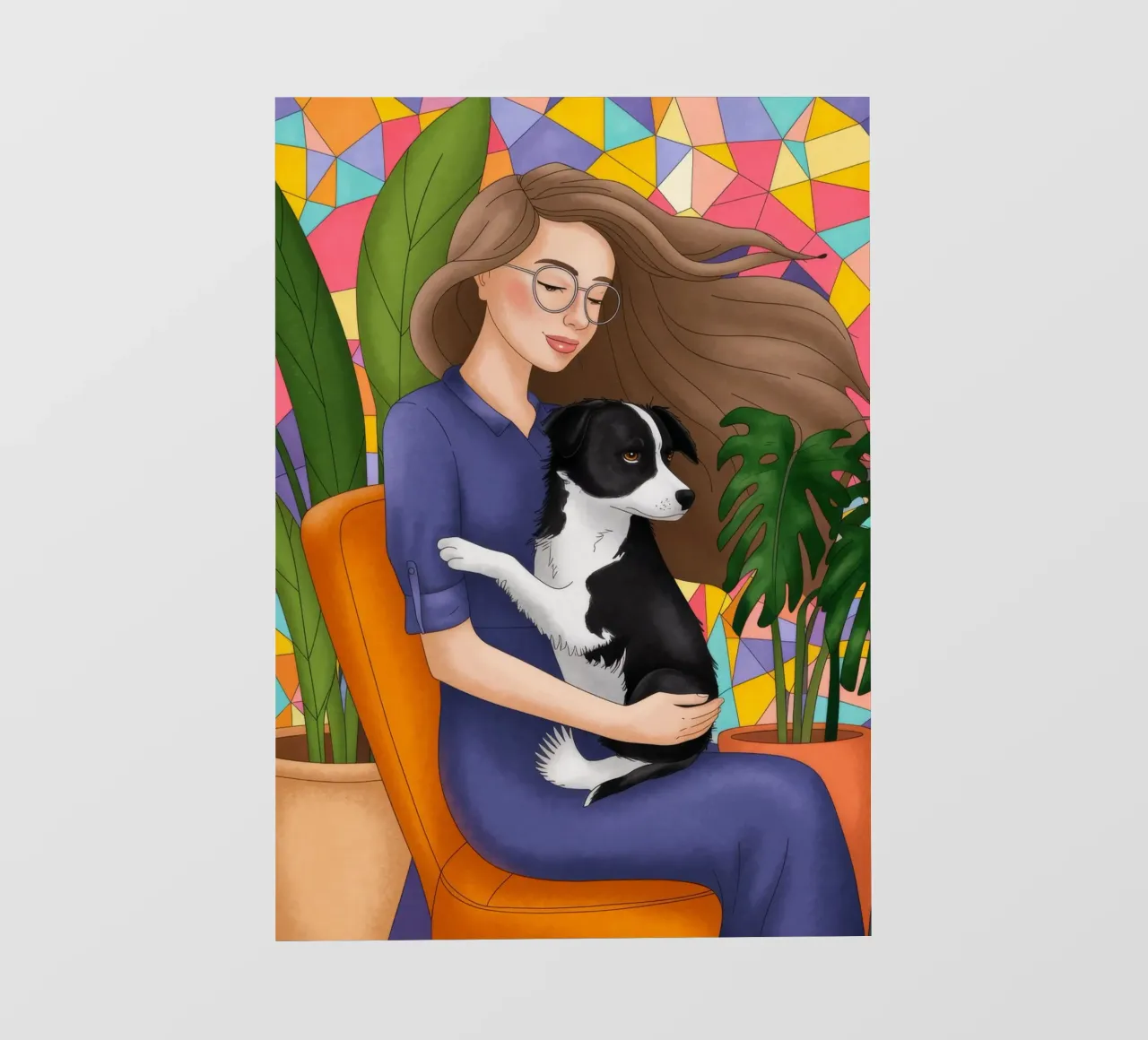 Momenti di tenerezza telo in pvc da Veiled Canvas