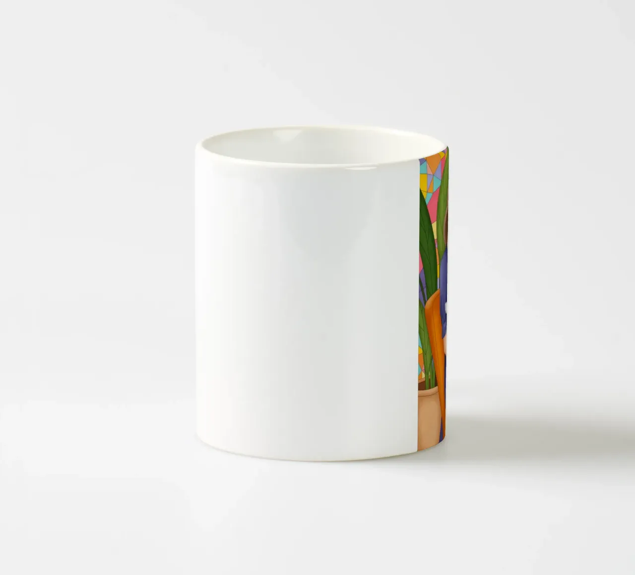 Momenti di tenerezza tazza in ceramica da Veiled Canvas