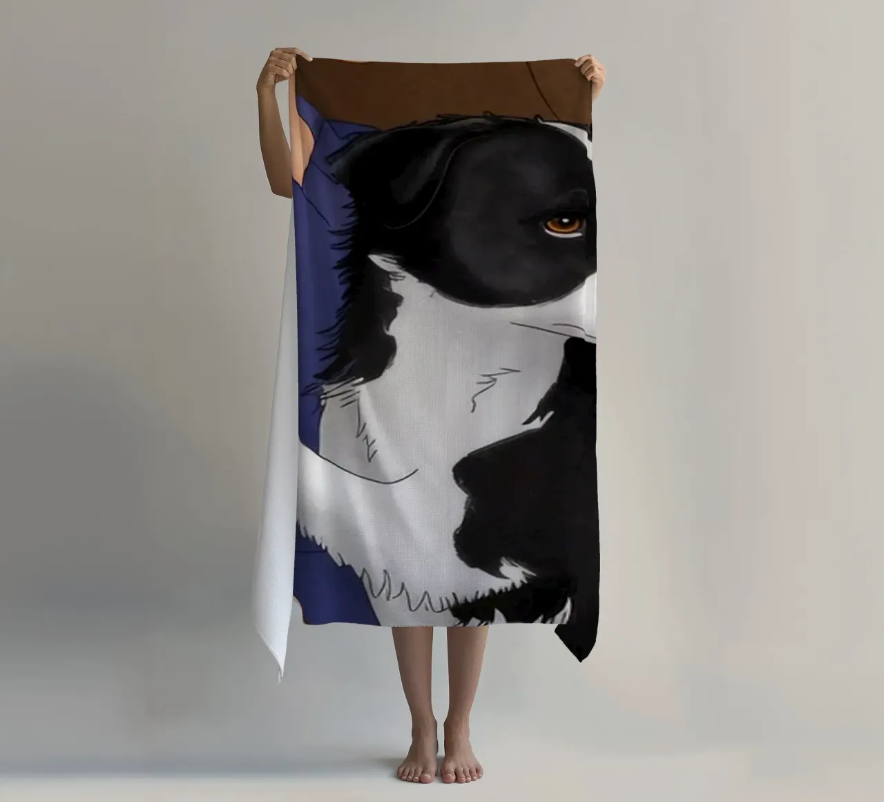 Momenti di tenerezza telo mare da Veiled Canvas