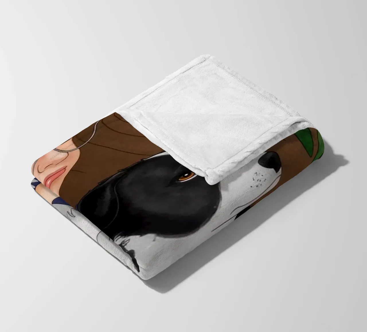 Momenti di tenerezza coperta in pile da Veiled Canvas