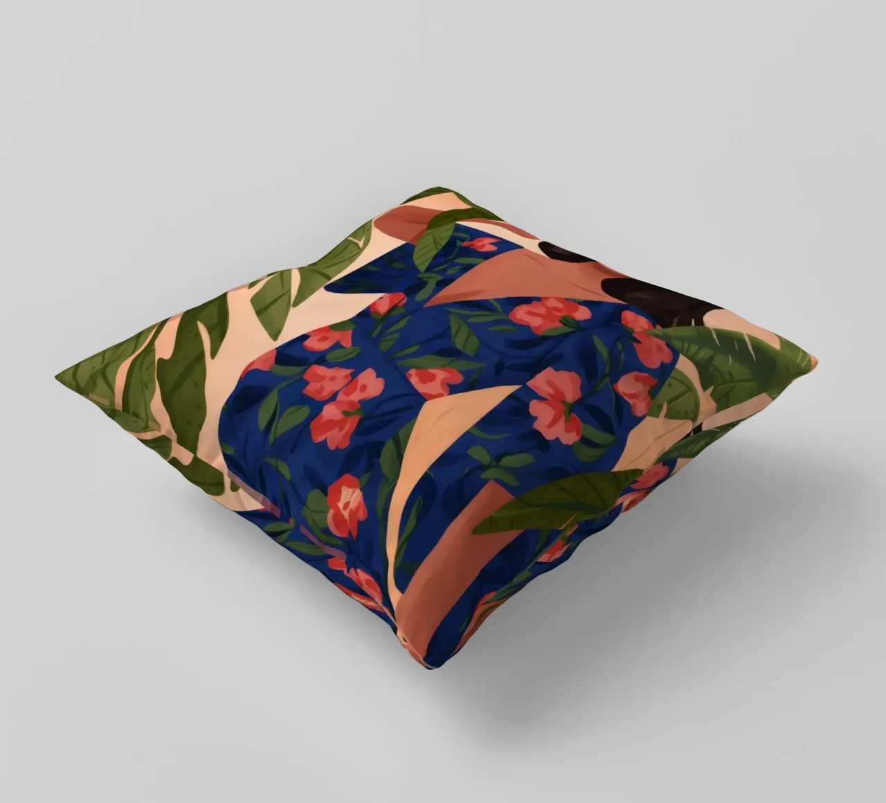 Eleganza tropicale cuscino da Veiled Canvas