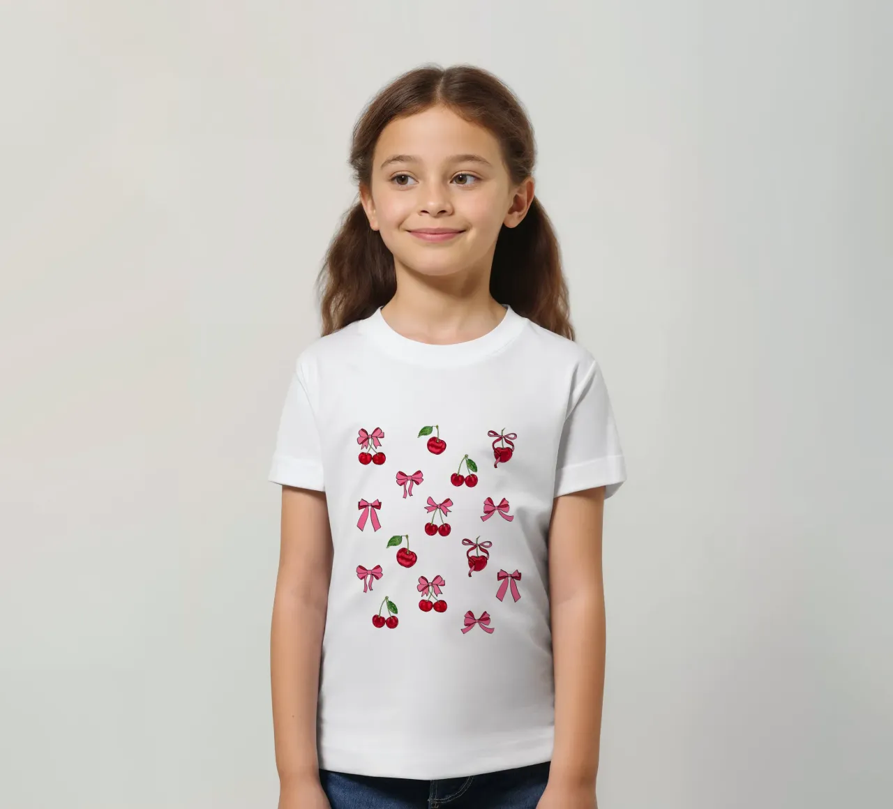 Cherry Bow Coquette Kinder T-Shirt von EDMPROJECT