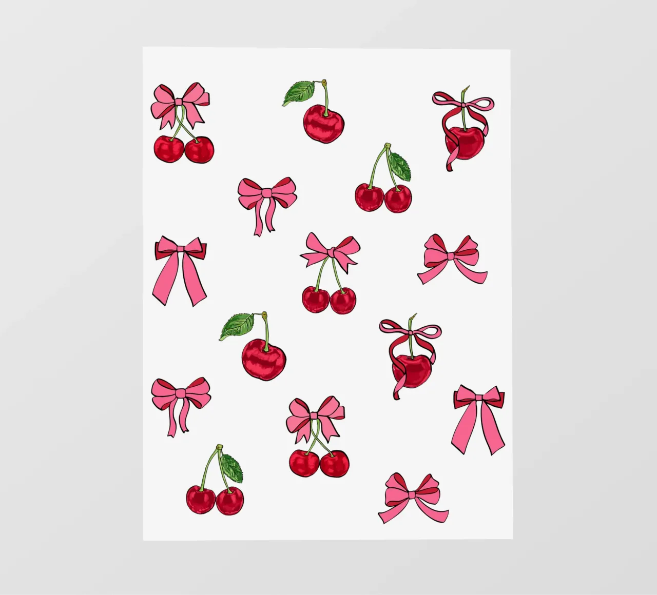 Cherry Bow Coquette photo wallpaper by EDMPROJECT