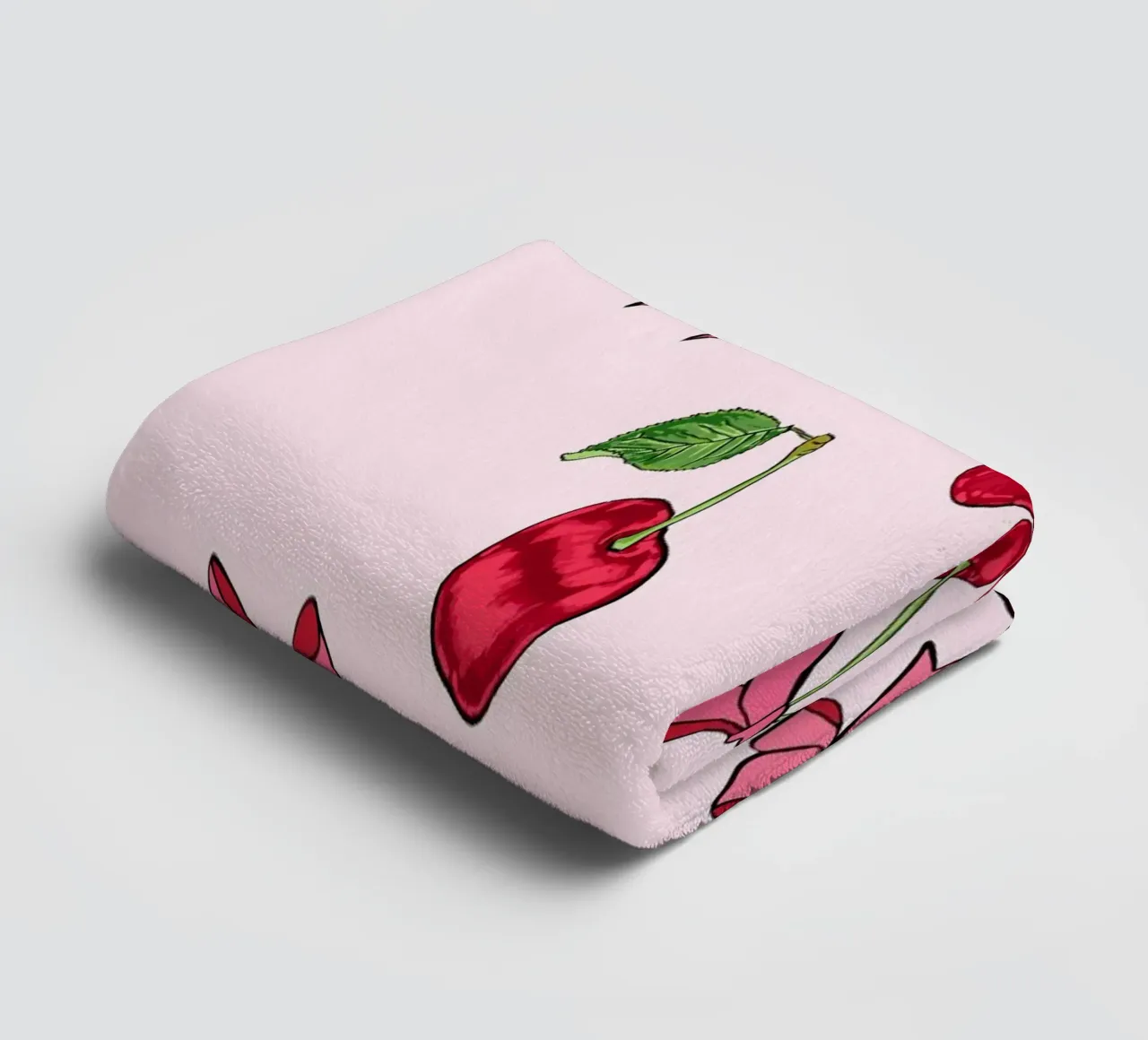 Cherry Bow Coquette towel by EDMPROJECT
