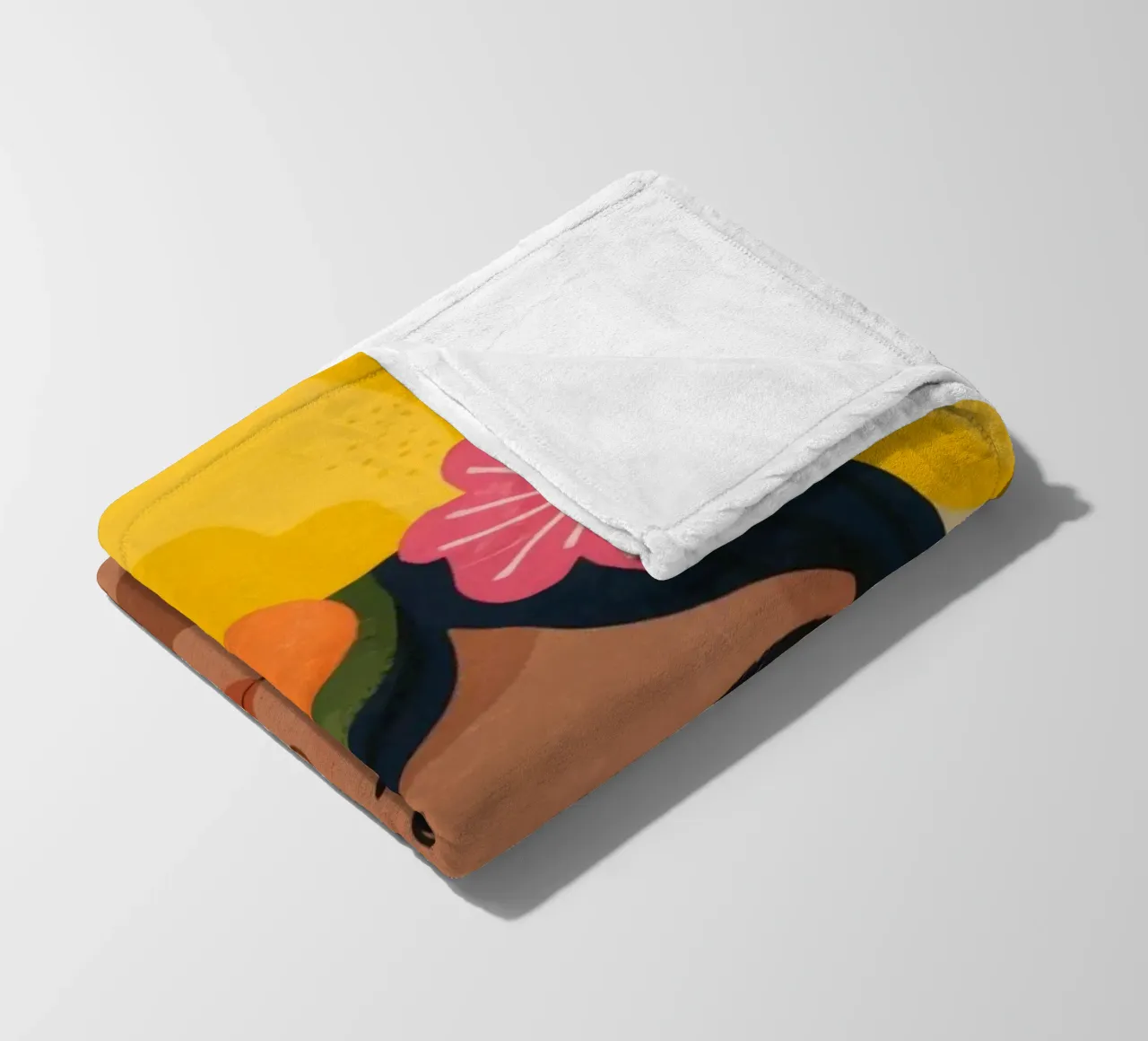 Celestial Contemplation Muse fleece blanket by Veiled Canvas