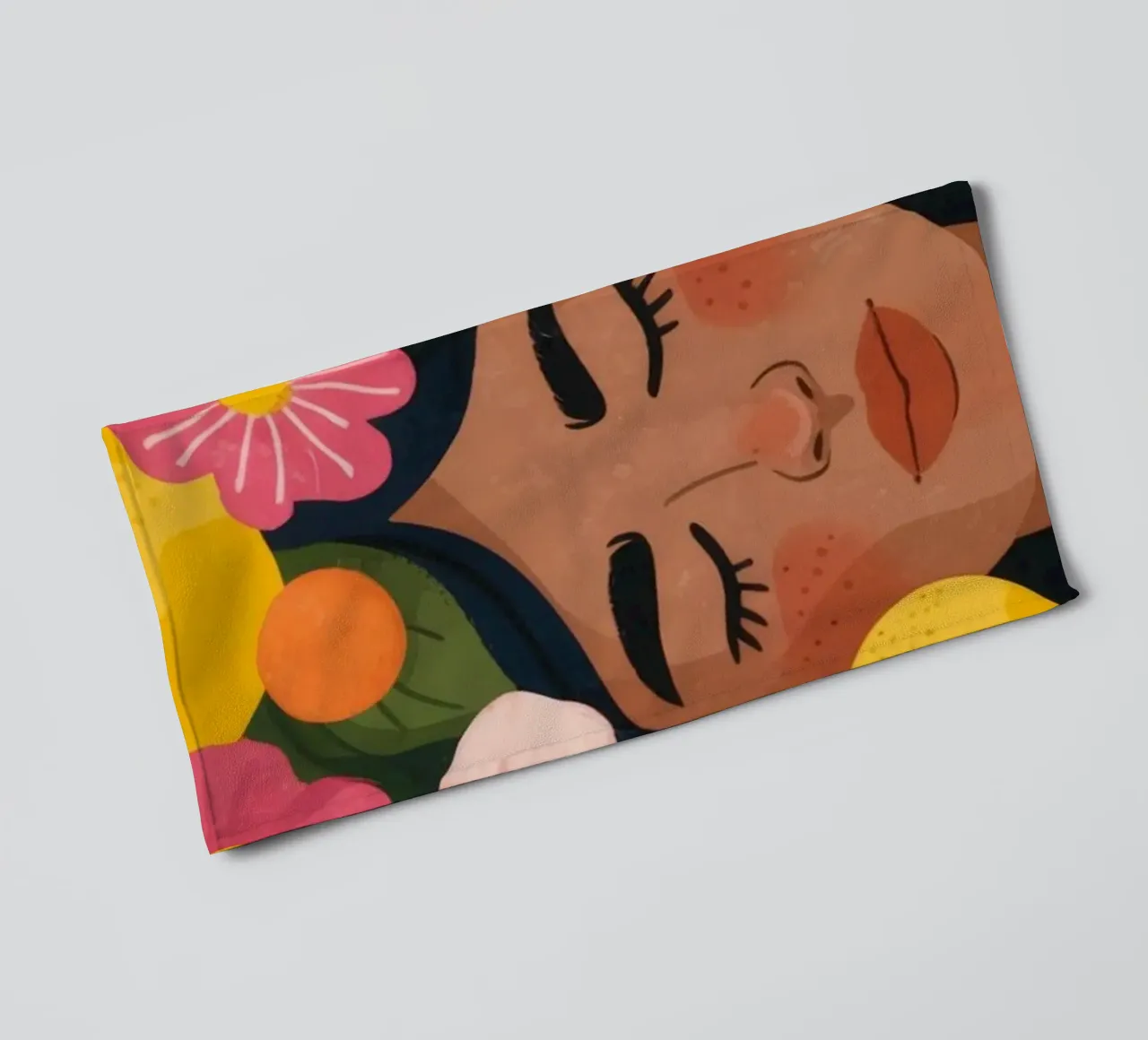 Celestial Contemplation Muse towel by Veiled Canvas