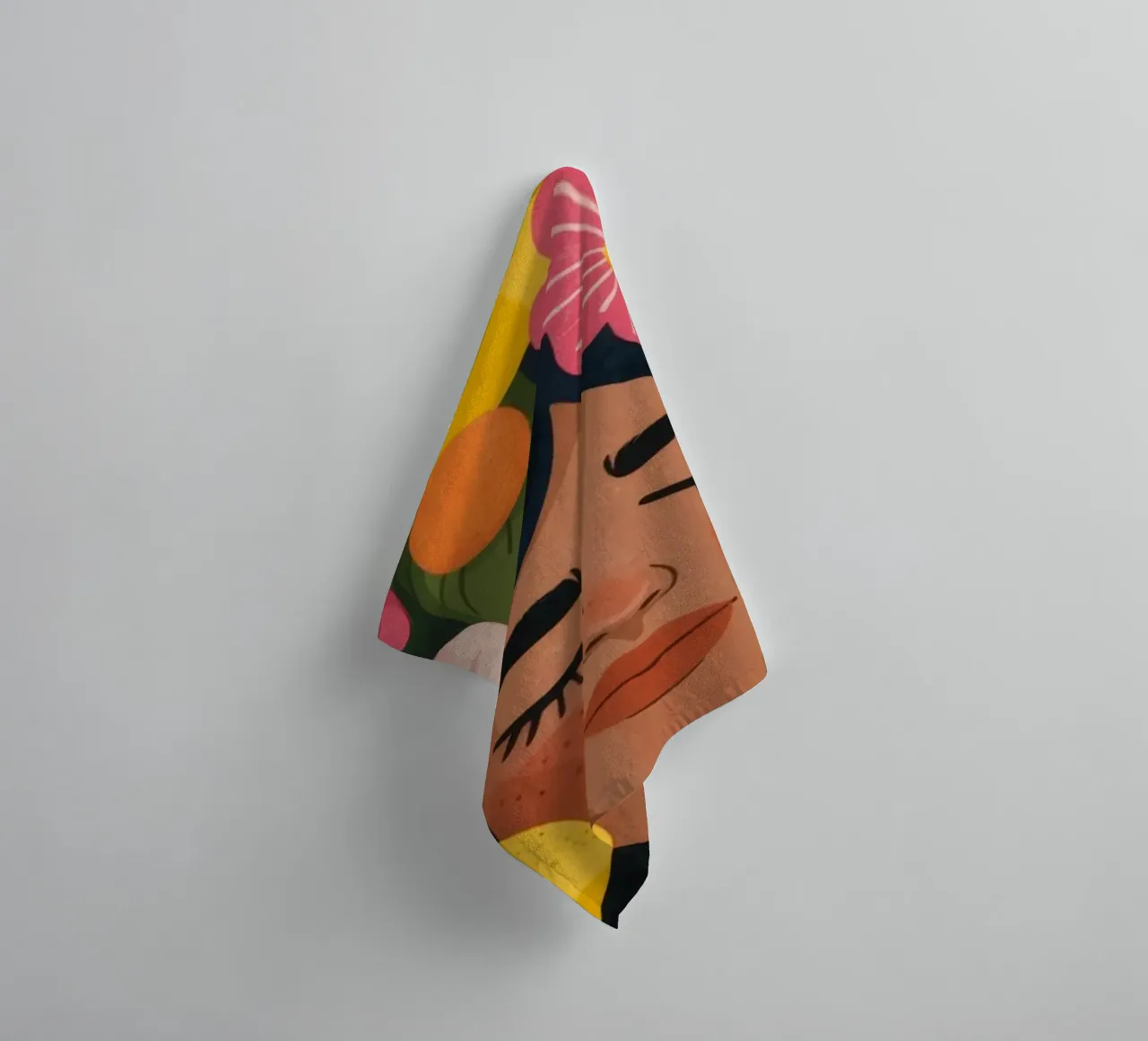 Celestial Contemplation Muse towel by Veiled Canvas