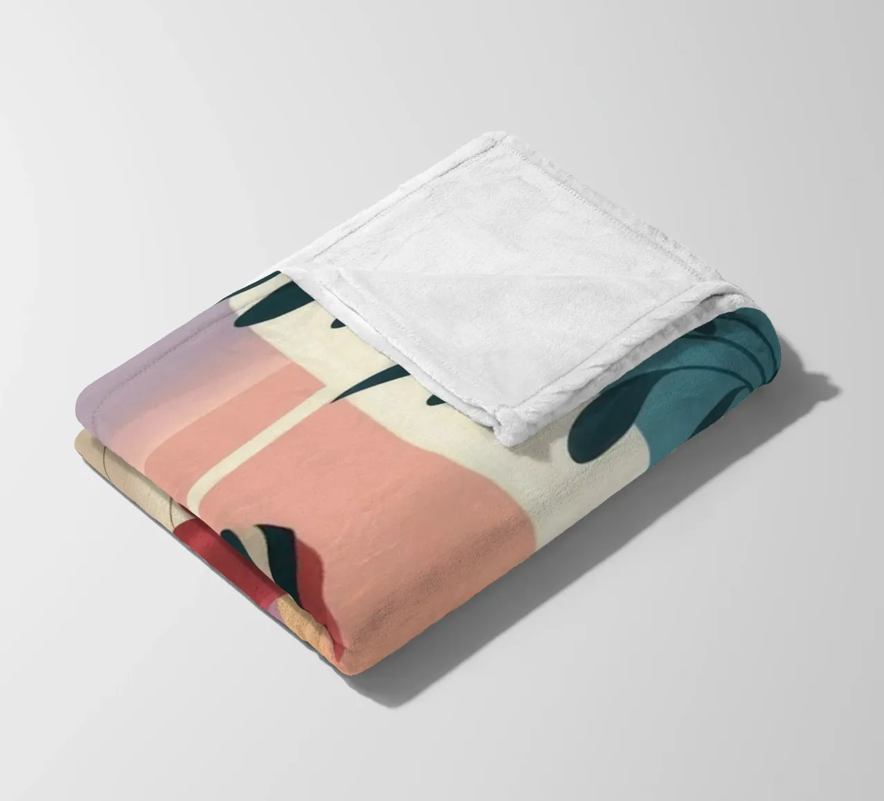 L'abbraccio della natura di Lush coperta in pile da Veiled Canvas