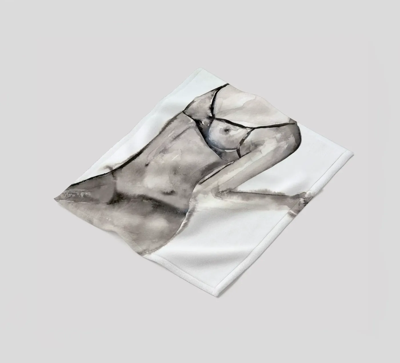 Flagged Fleecedecke von Victoria Verbaan