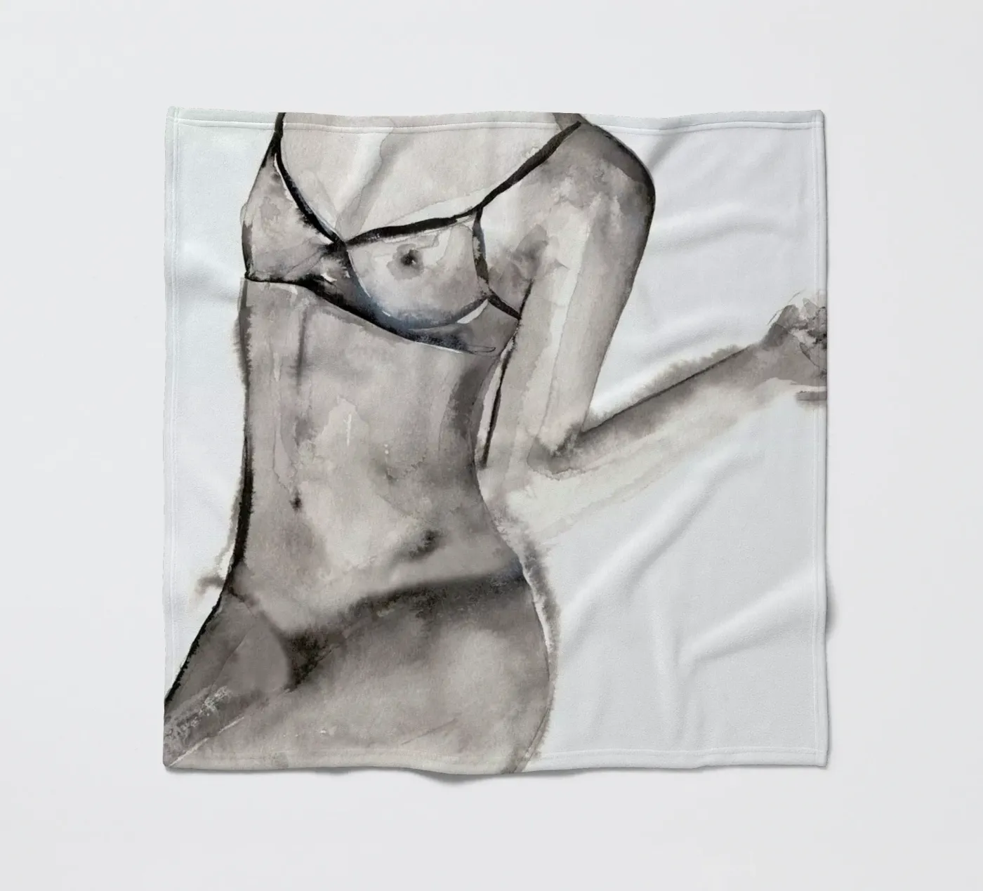 Flagged Fleecedecke von Victoria Verbaan