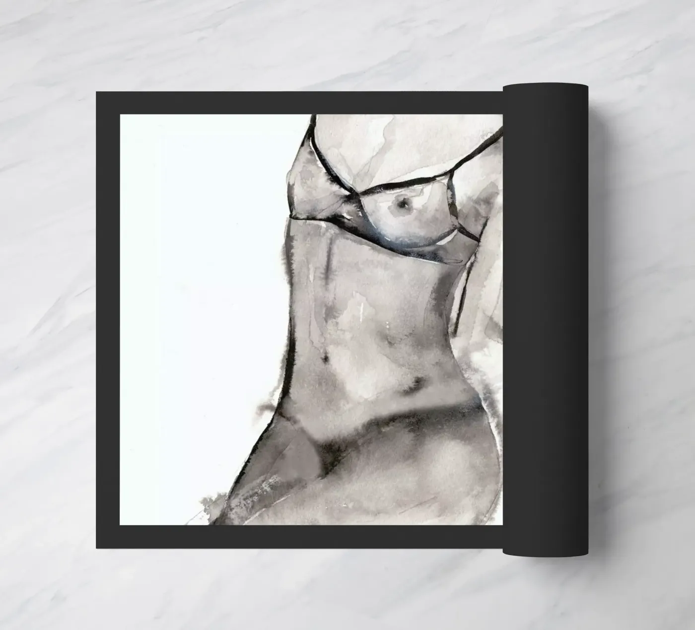 Flagged Fußmatte von Victoria Verbaan