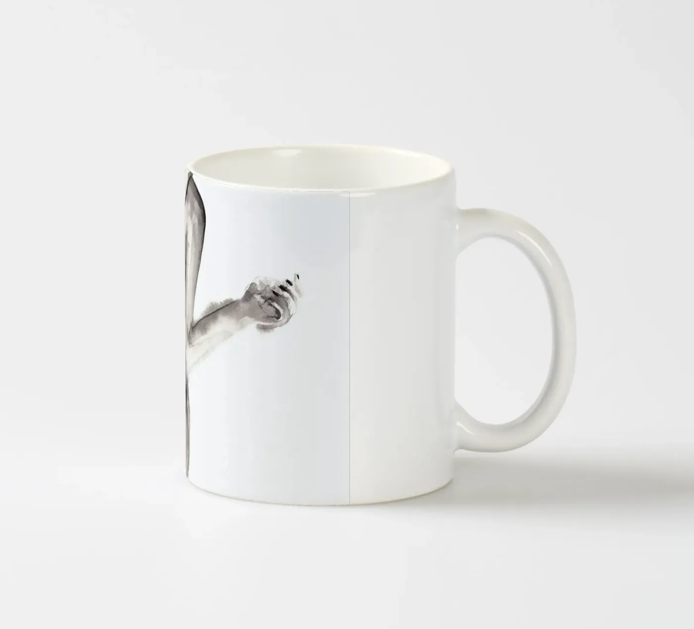 Flagged ceramic mug by Victoria Verbaan