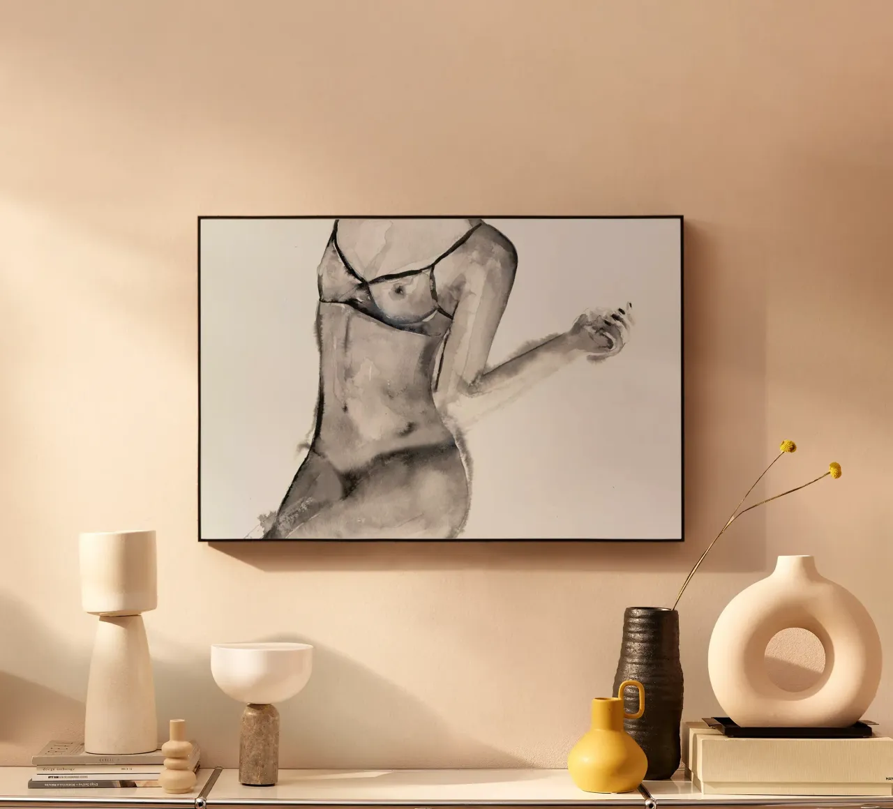 Flagged acrylic glass by Victoria Verbaan