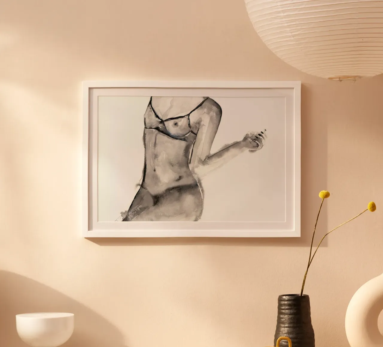 Flagged poster con telaio in legno da Victoria Verbaan