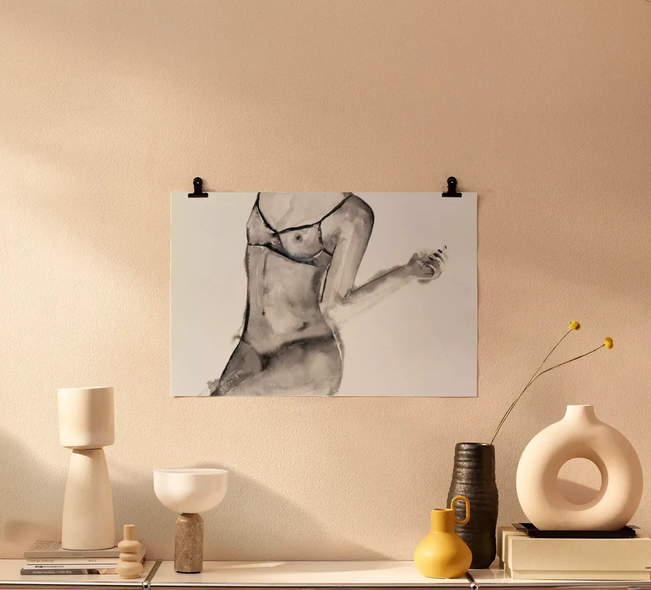 Flagged poster con telaio in legno da Victoria Verbaan