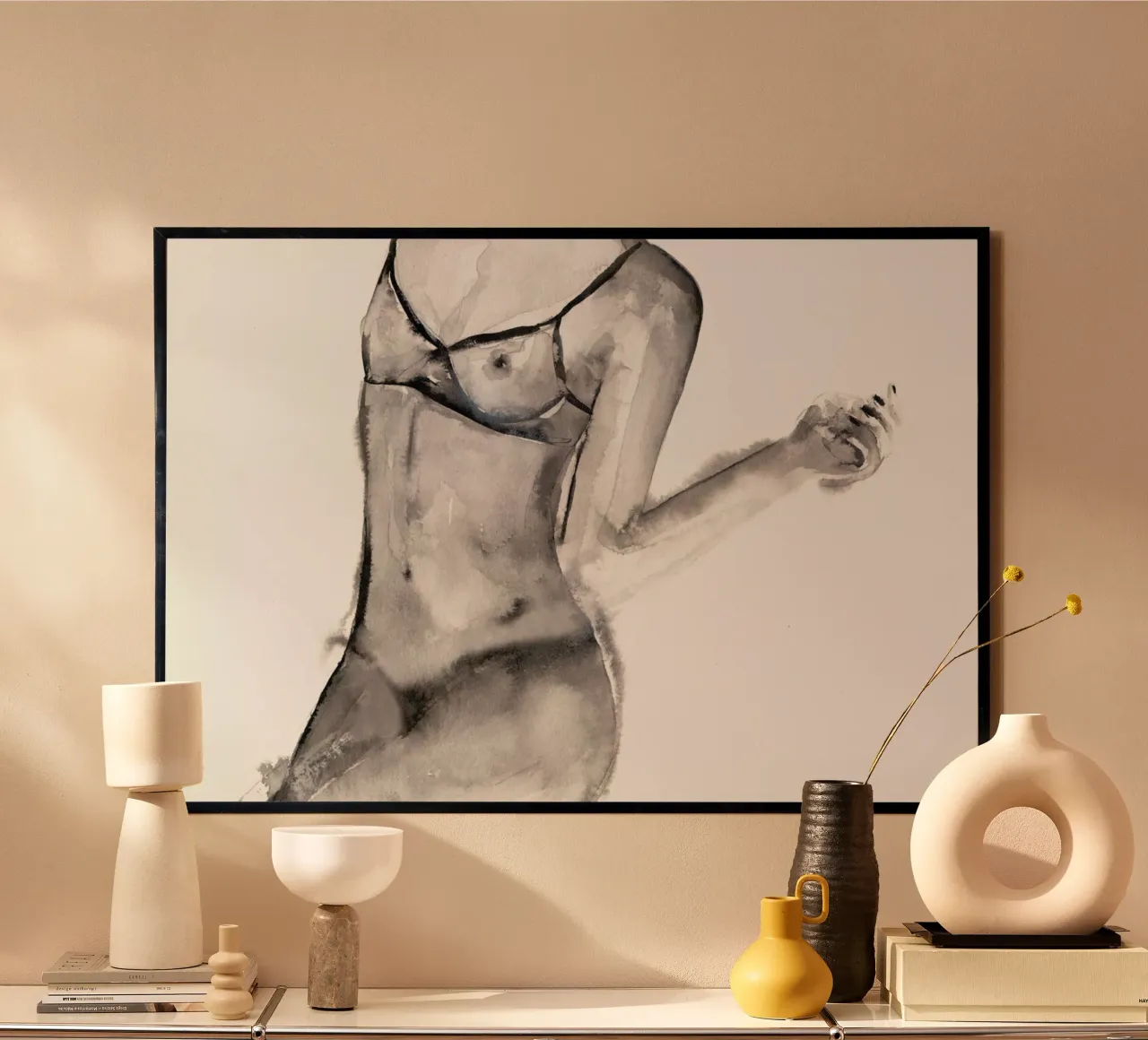 Flagged poster con telaio in legno da Victoria Verbaan