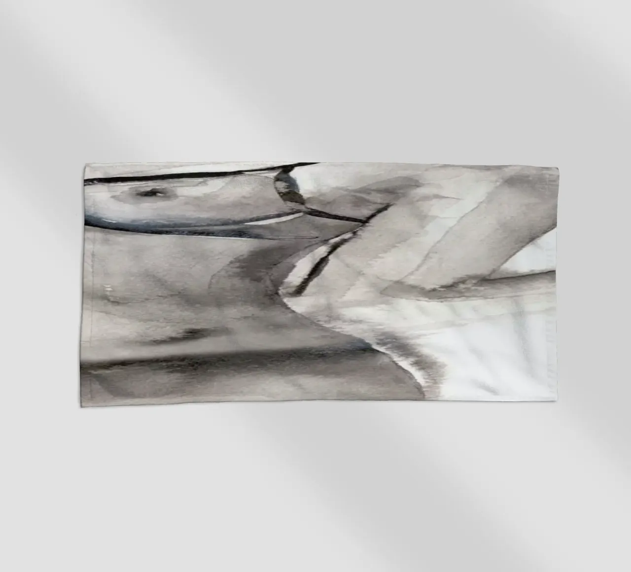 Flagged beach towel by Victoria Verbaan
