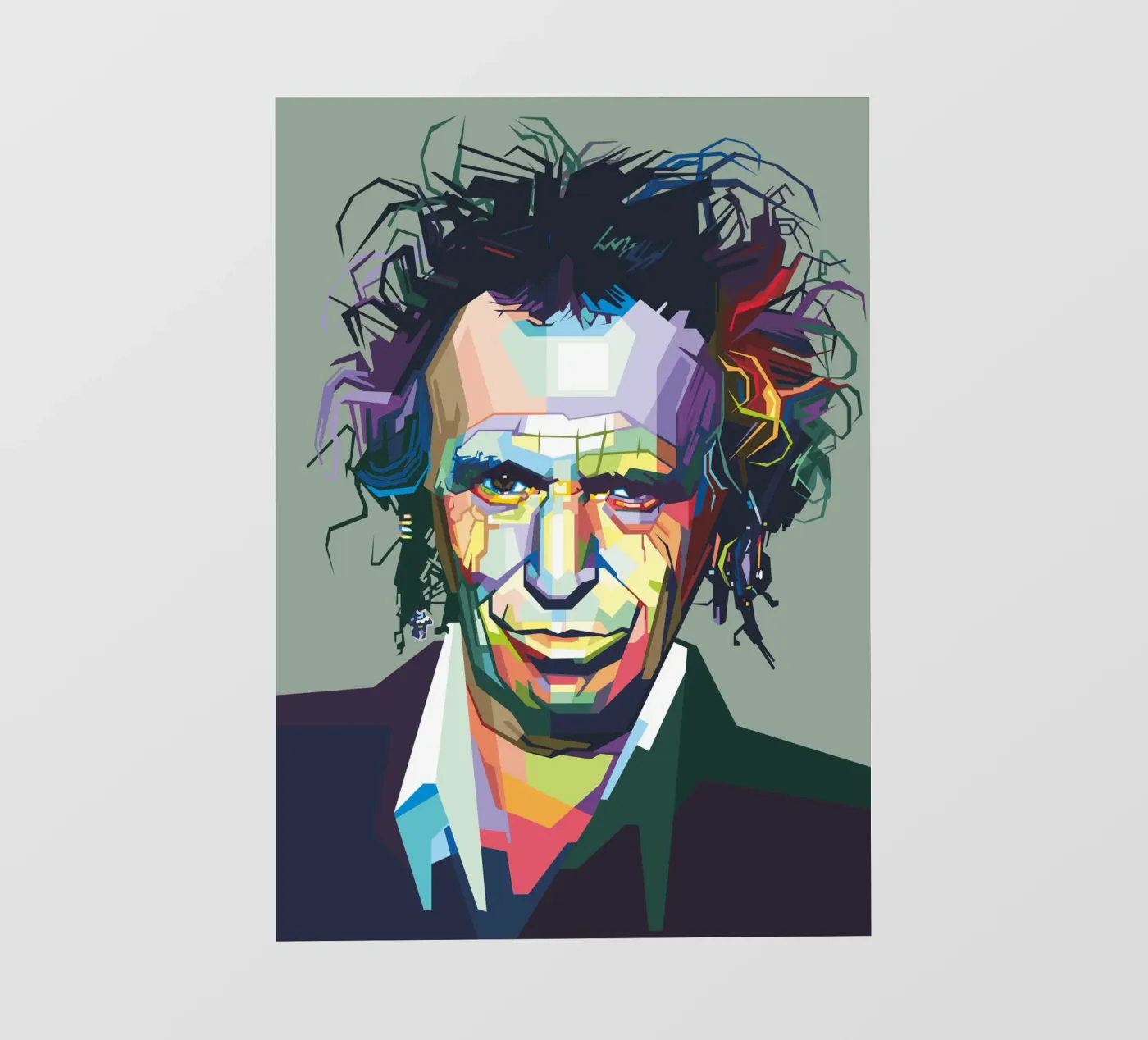 Keef fotobehang van Alkahfsmart