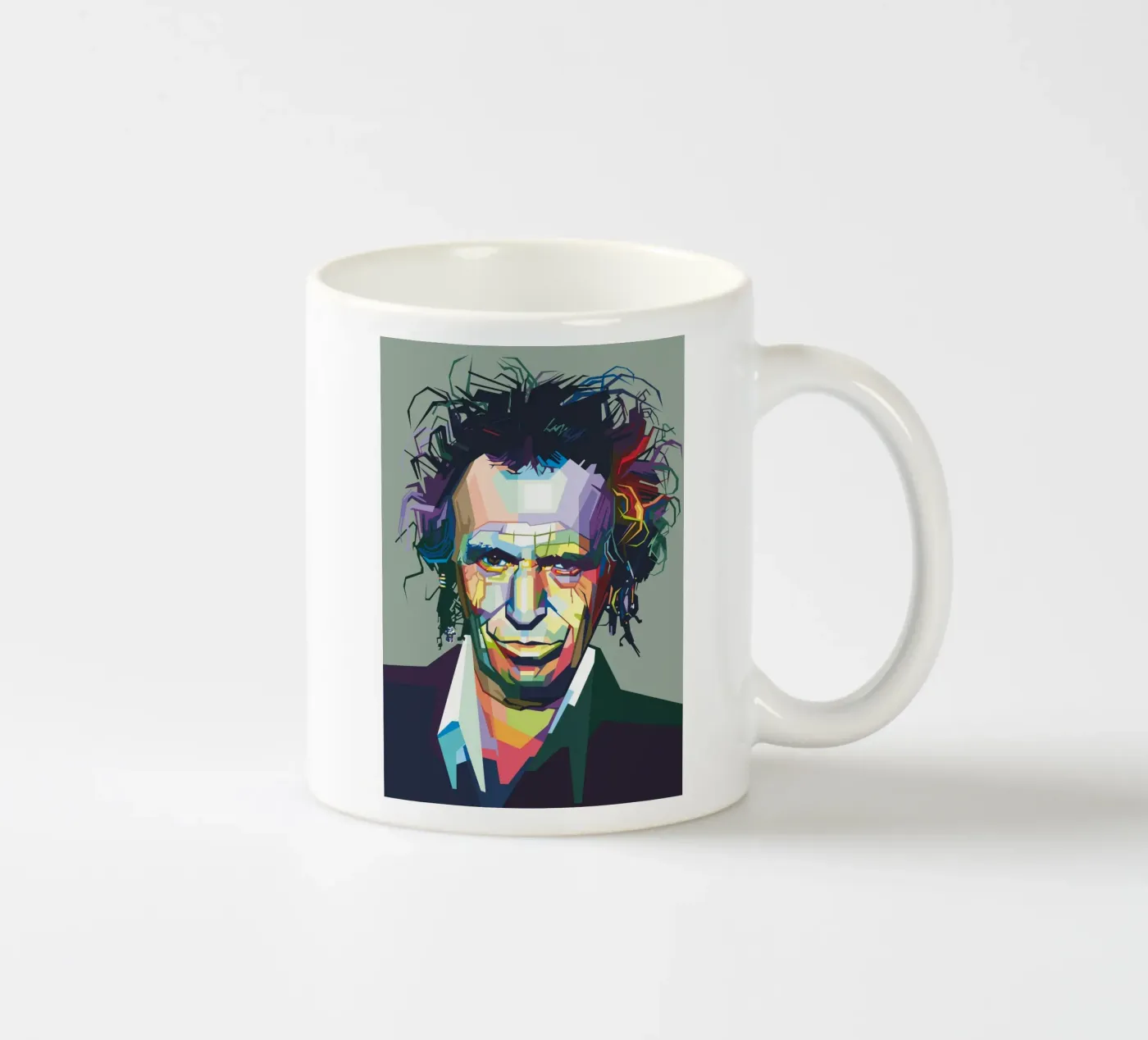 Keef ceramic mug by Alkahfsmart