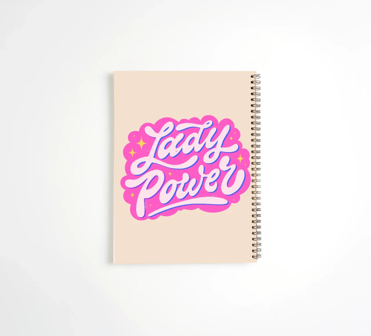 Shine On, Sister – Power in Style spiral notebook by QuooodZ by MooodzArt