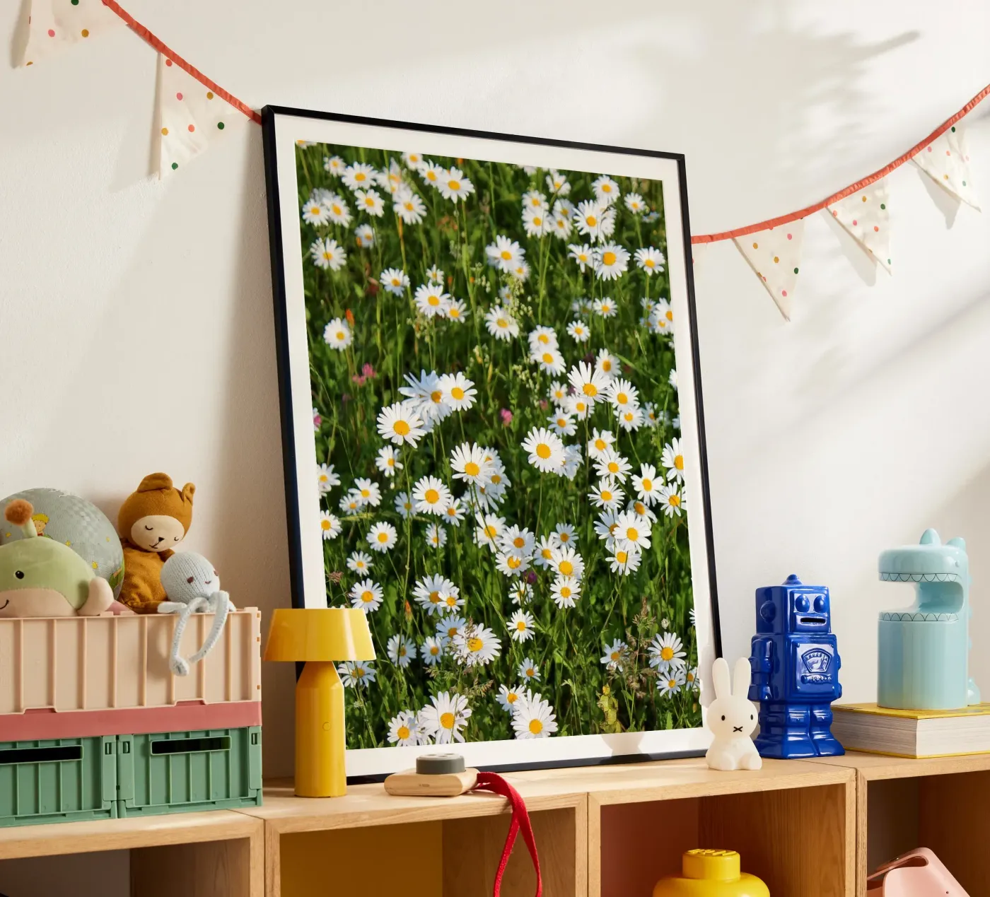 Gänseblümchen poster van Kreativernetzt