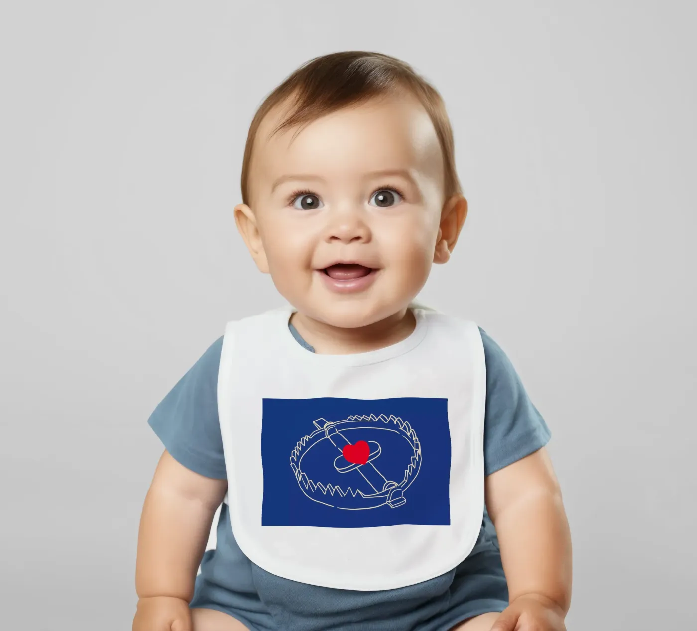 Always the Same baby slabbetje van Tobe Fonseca
