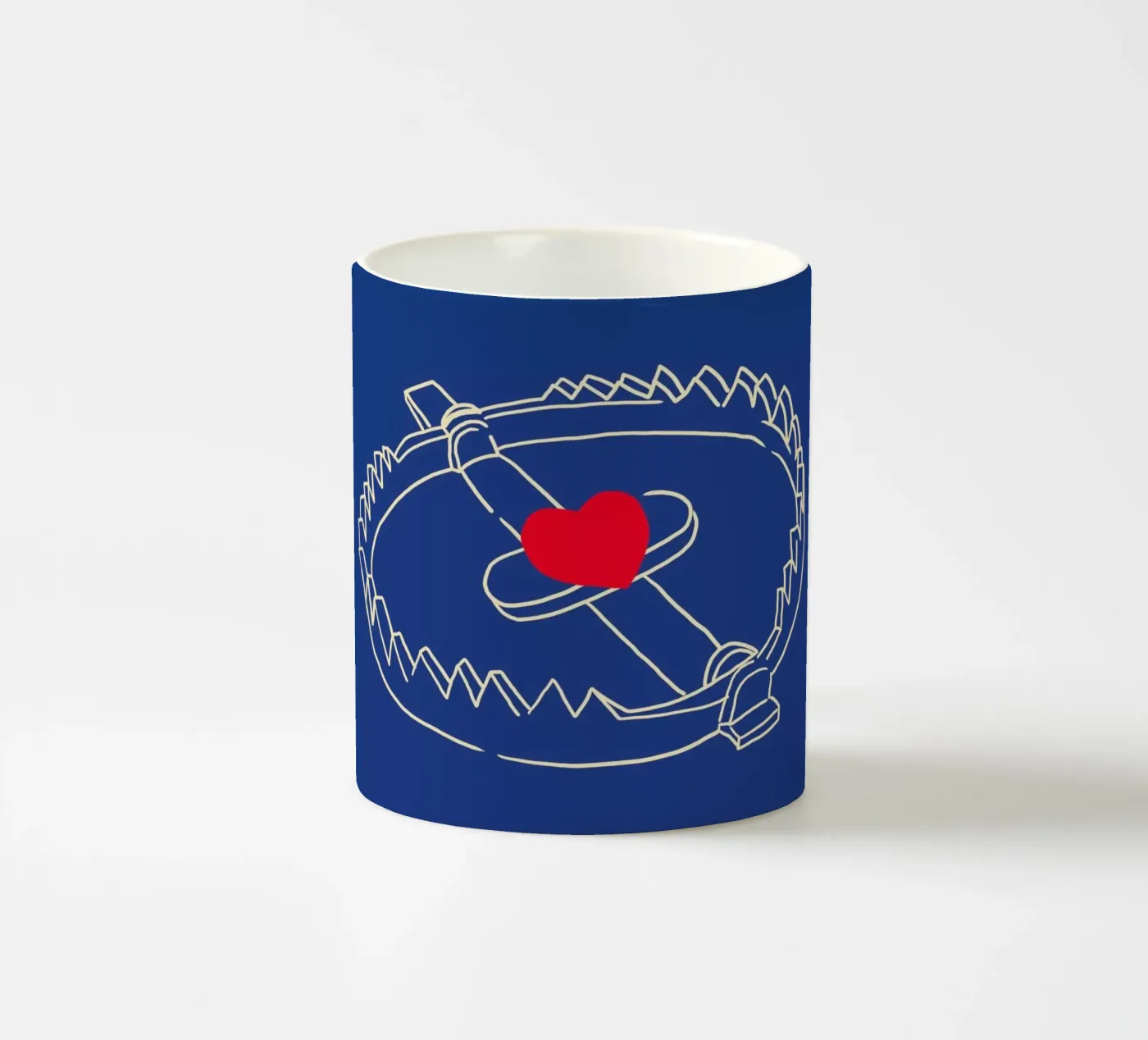 Always the Same ceramic mug by Tobe Fonseca
