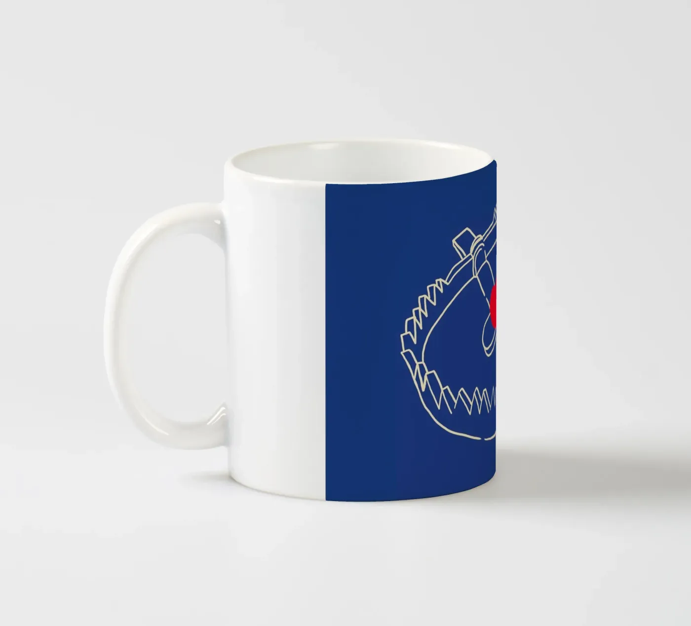 Always the Same ceramic mug by Tobe Fonseca