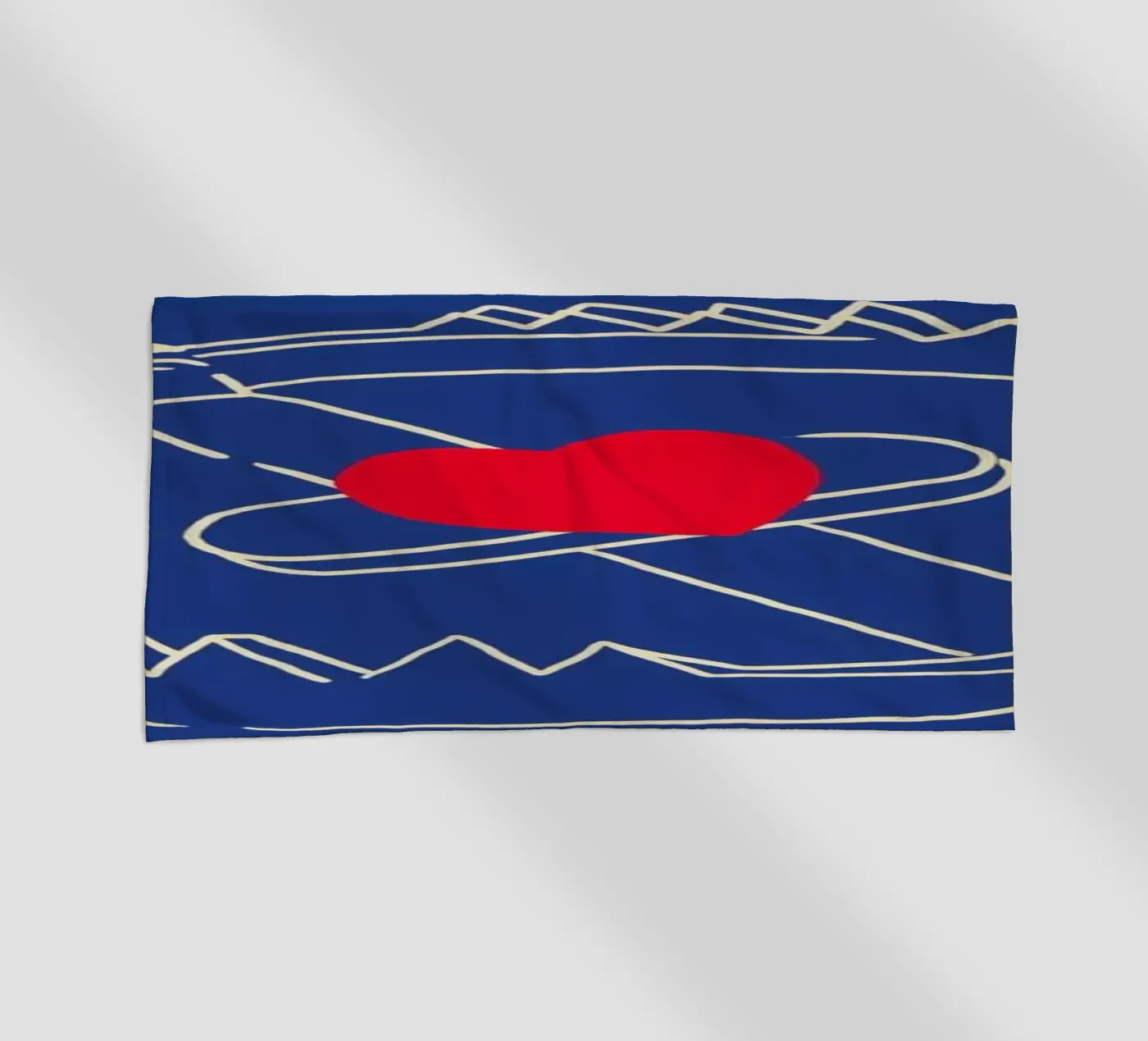 Always the Same Strandtuch von Tobe Fonseca