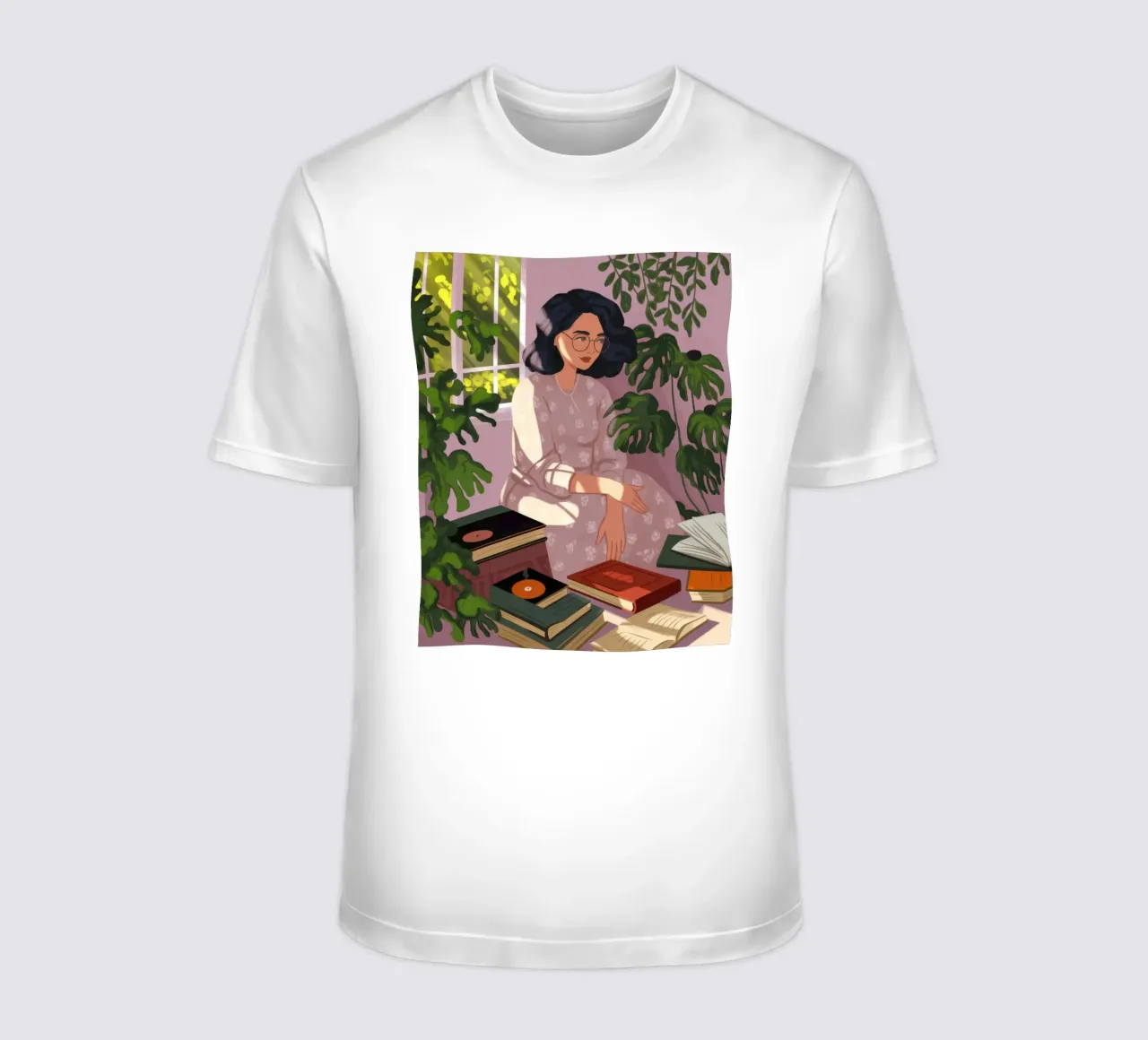 Rifugio della solitudine intellettuale t-shirt da Veiled Canvas