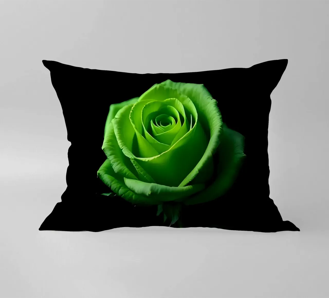 Rosa_verde_04 cuscino da Farb- und Blütenzauber by LK
