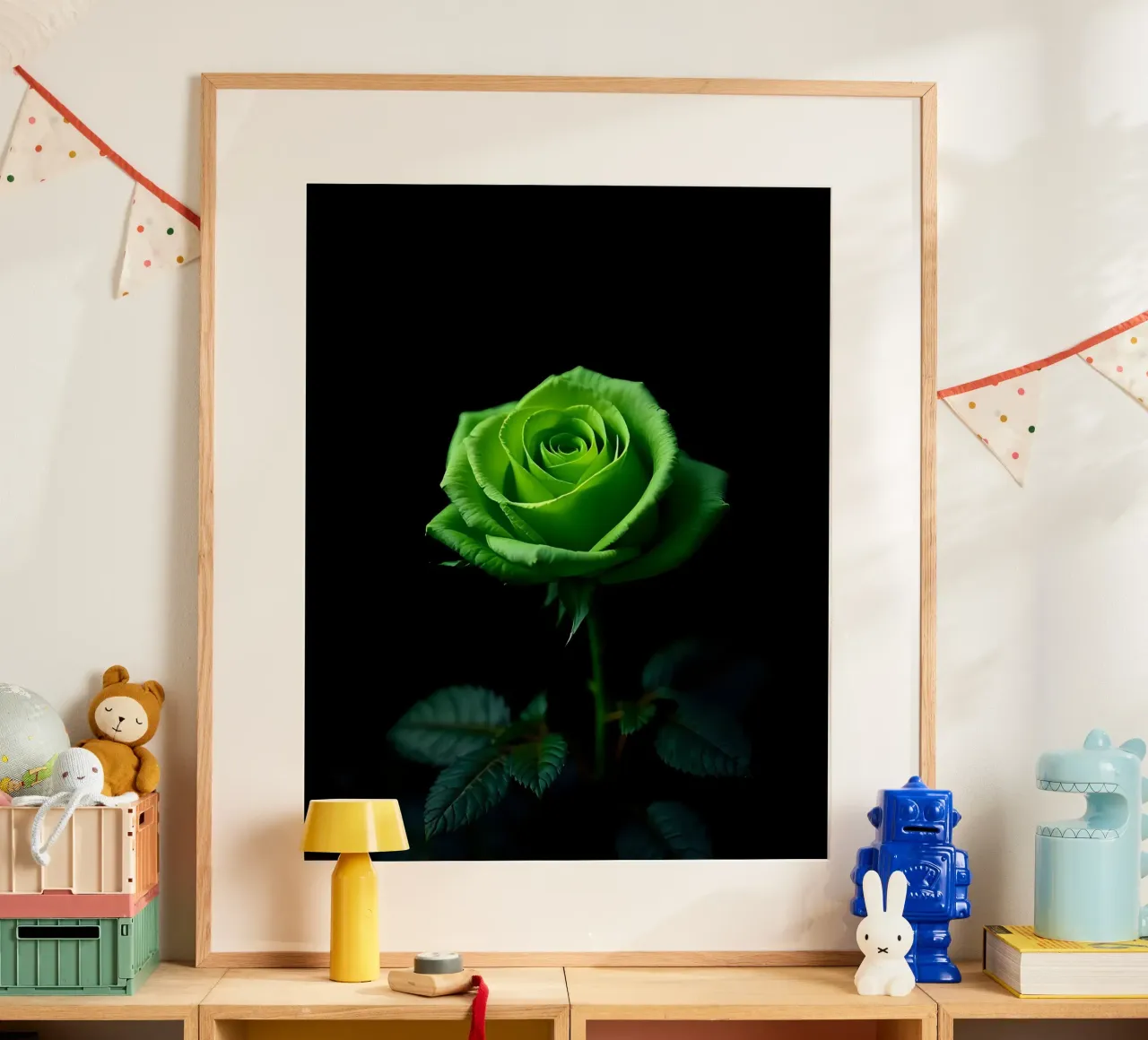 Rosa_verde_04 carta hahnemühle da Farb- und Blütenzauber by LK