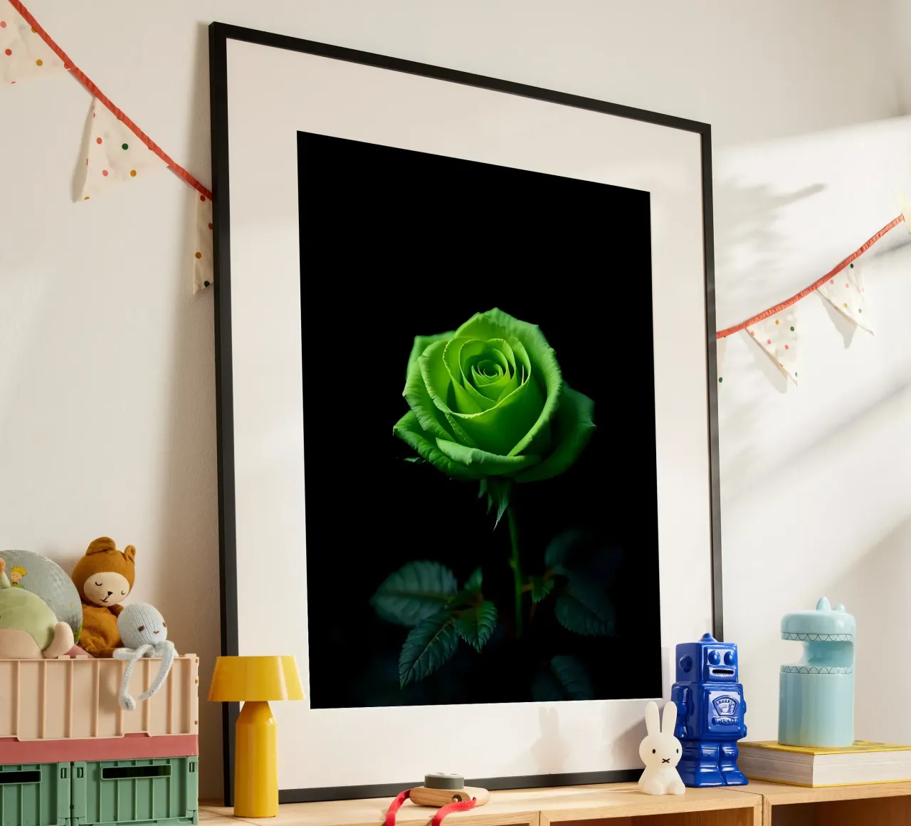 Rosa_verde_04 carta hahnemühle da Farb- und Blütenzauber by LK
