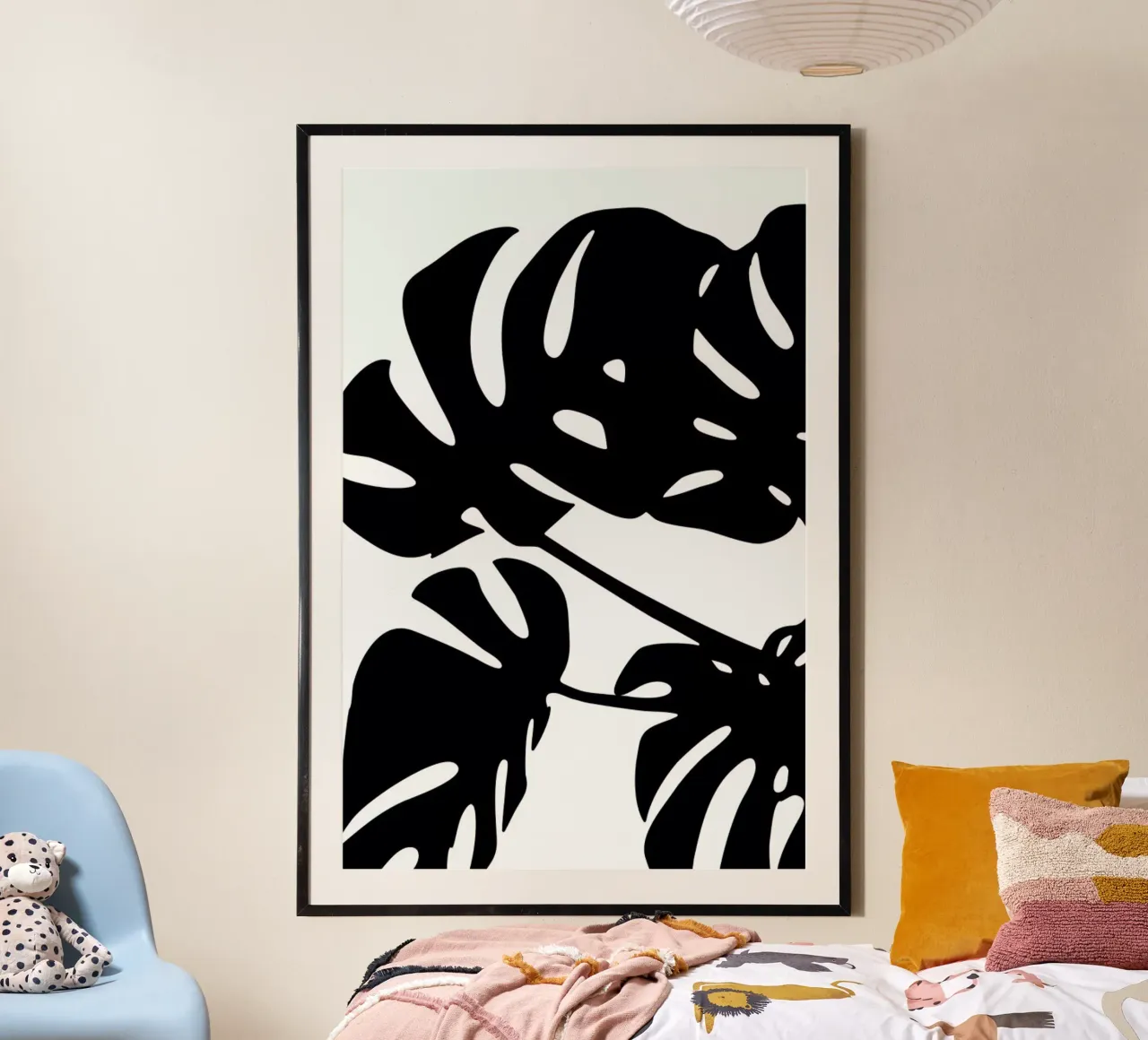 Monstera Leaf 1 carta hahnemühle da Oh Darling