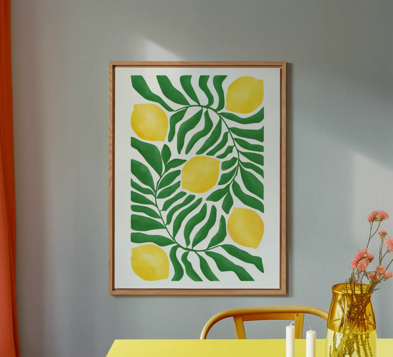 Vibrazioni di Lemon Grove alluminio dibond da Pictufy Sun & Spirit