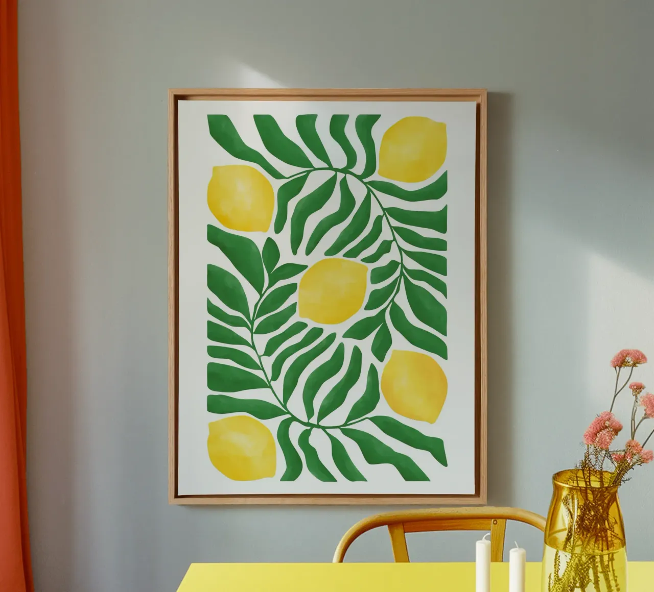 Lemon Grove Vibes canvas by Pictufy Sun & Spirit