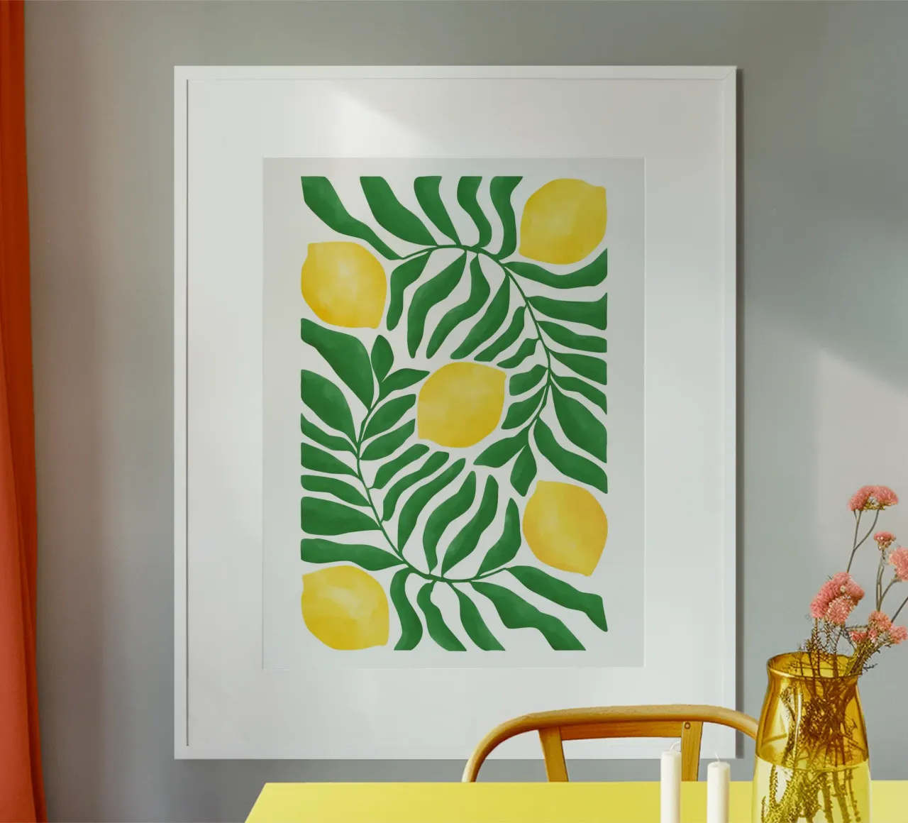 Lemon Grove Vibes Hahnemühle von Pictufy Sun & Spirit