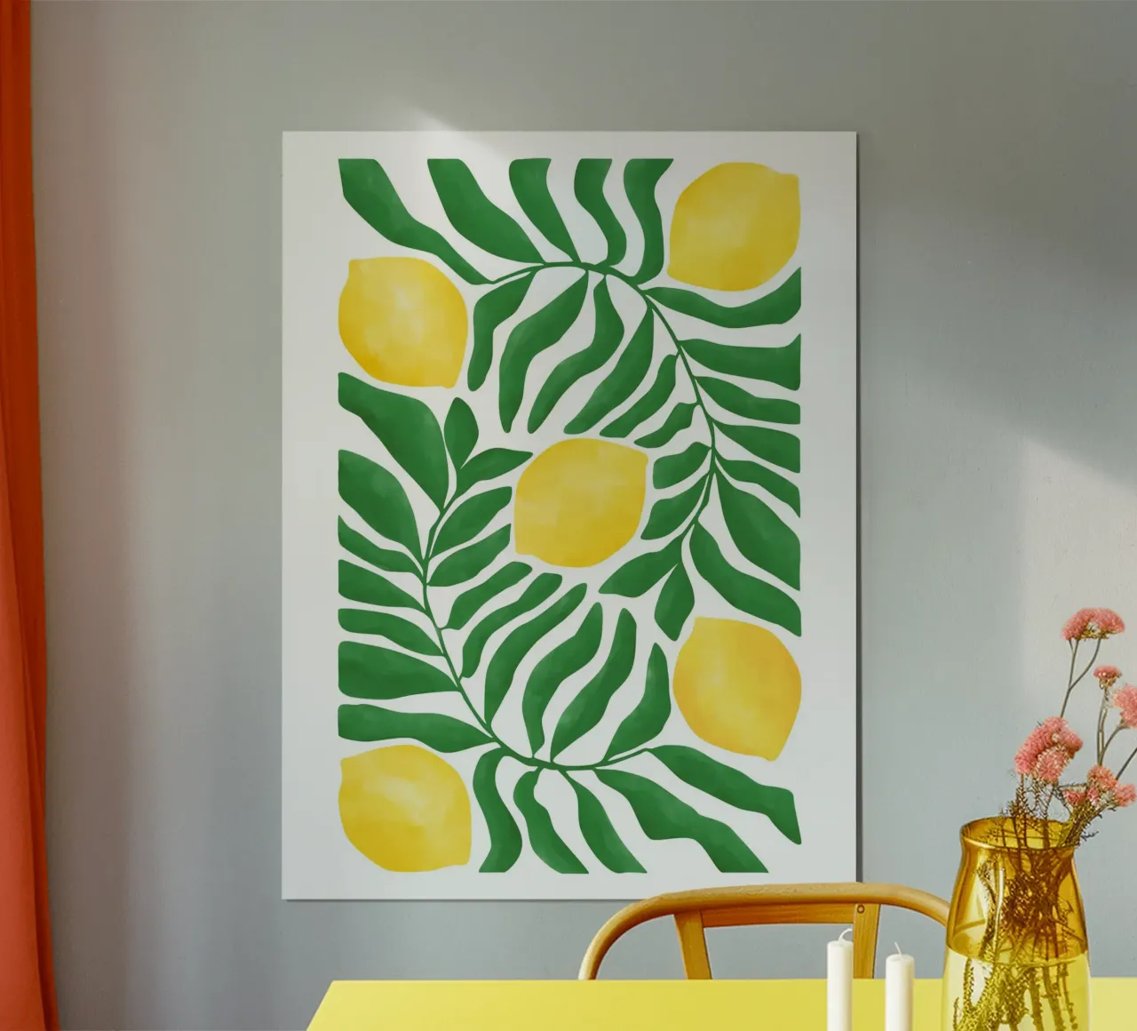 Lemon Grove Vibes Hahnemühle von Pictufy Sun & Spirit