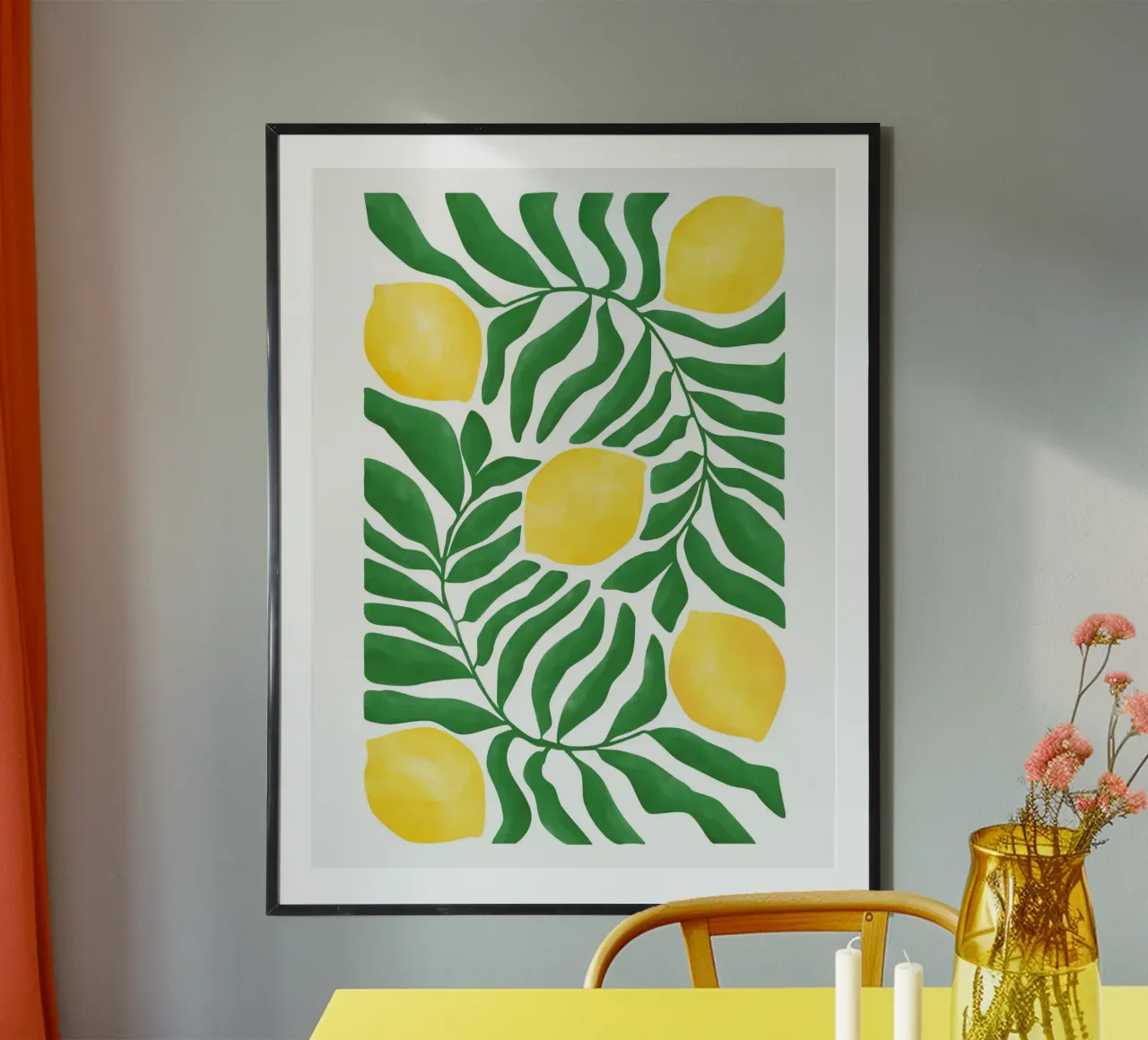 Lemon Grove Vibes Hahnemühle von Pictufy Sun & Spirit