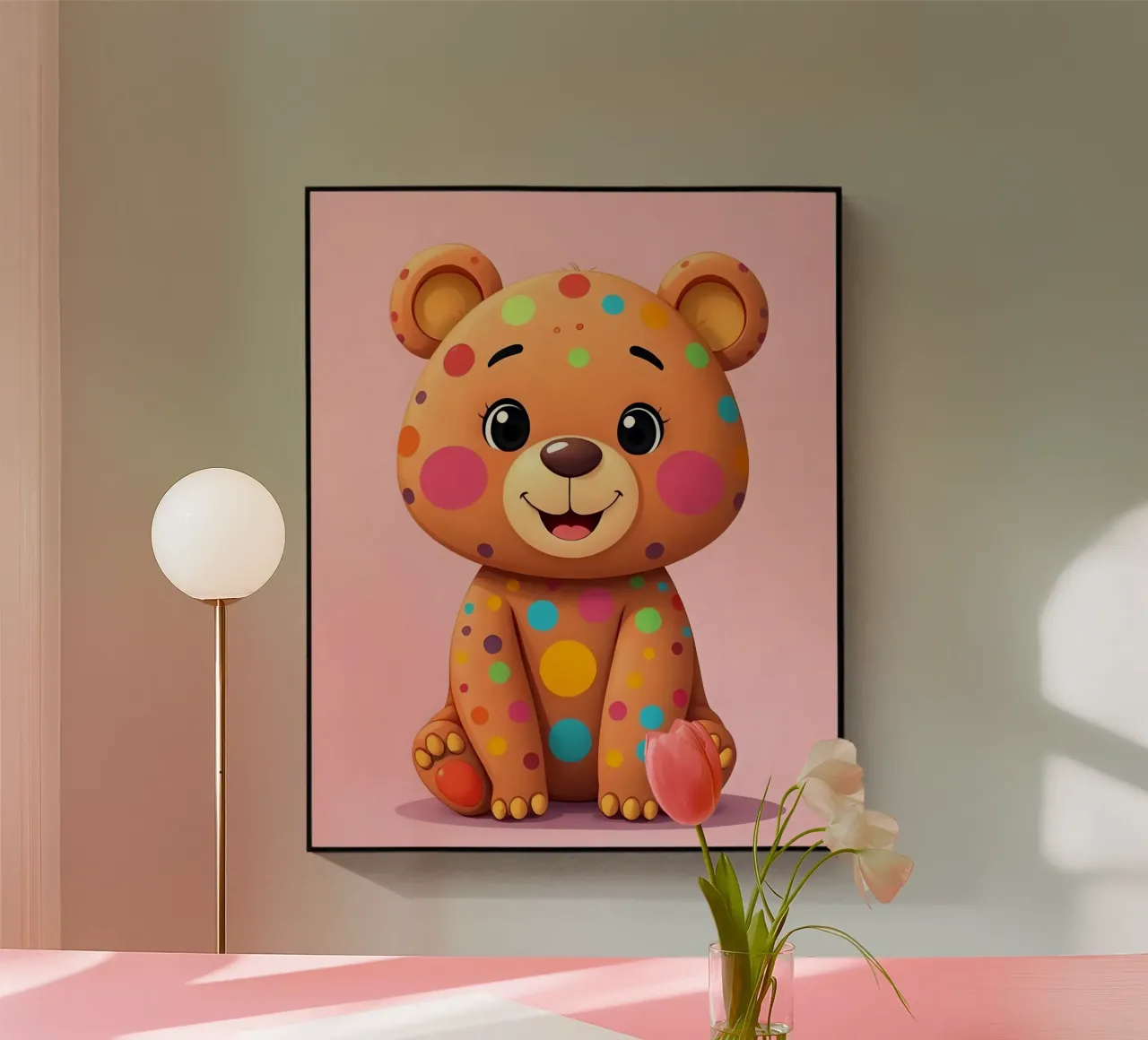 Orso_3 plexiglass da Tierisch bunt by LK