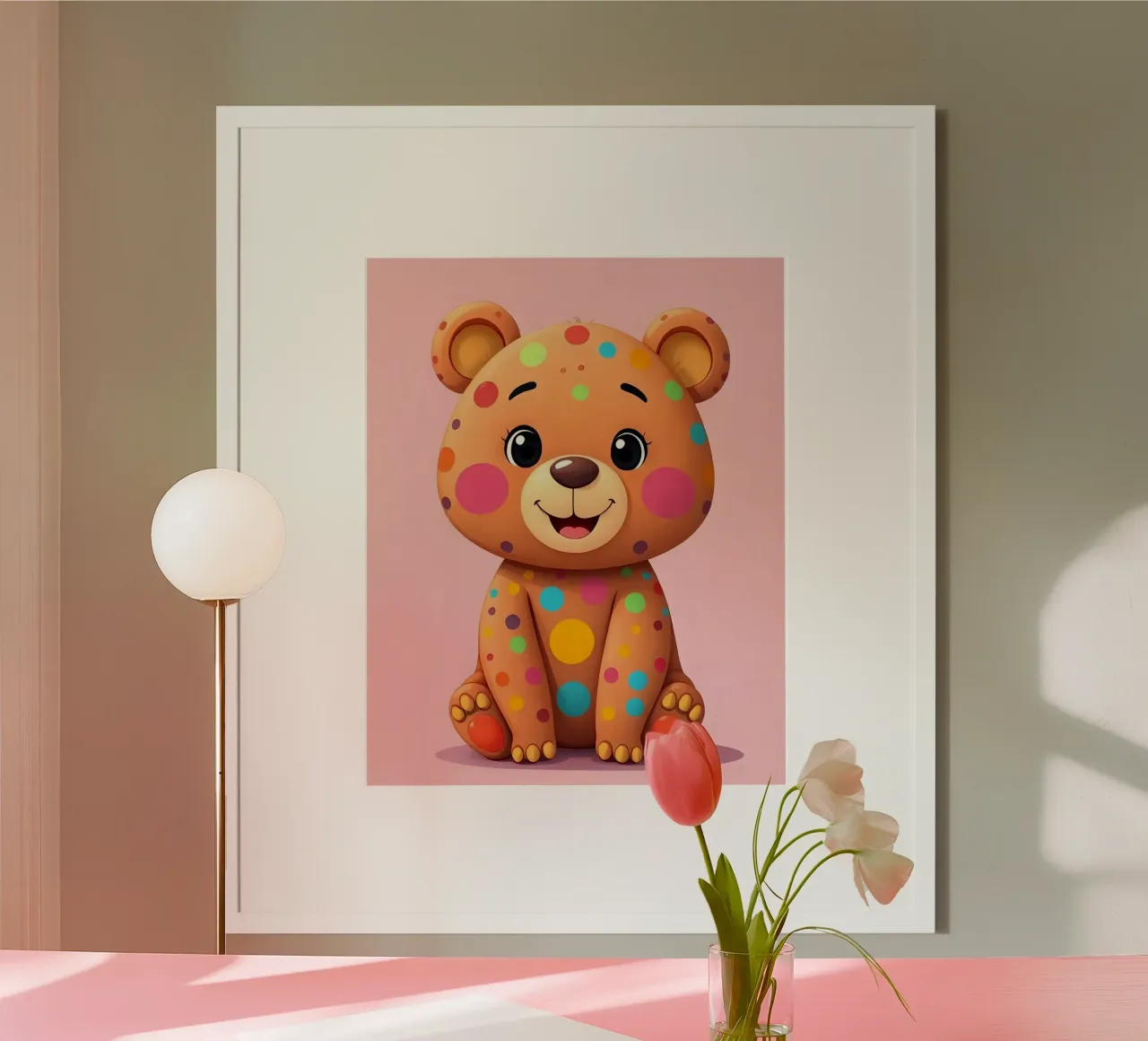 Orso_3 poster da Tierisch bunt by LK