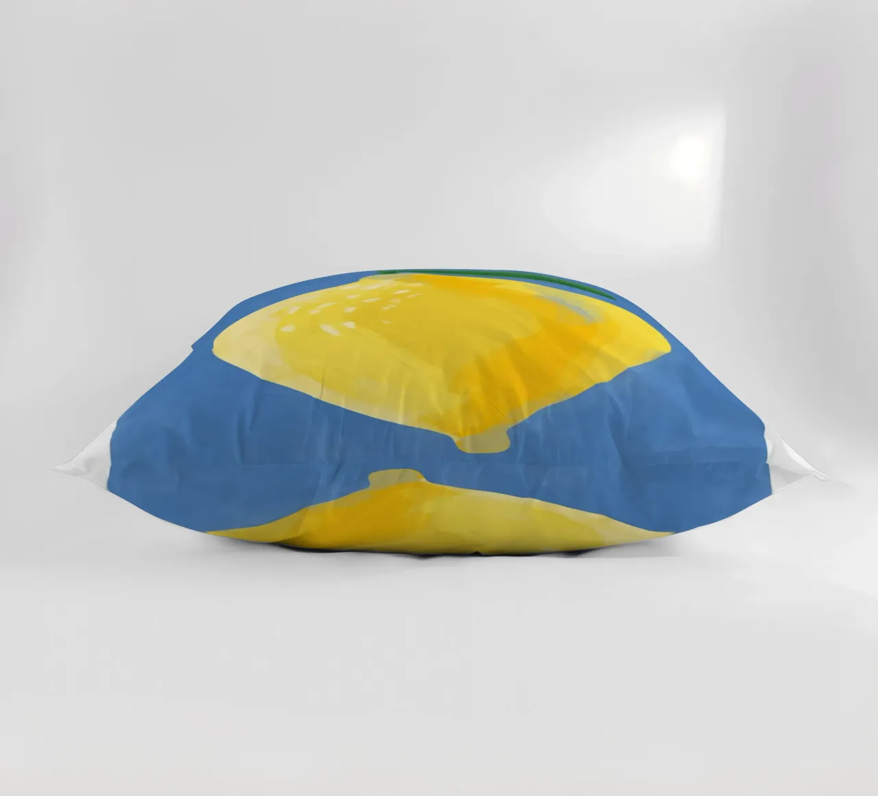 Pittura semplicistica di un limone cuscino da Pictufy Sun & Spirit