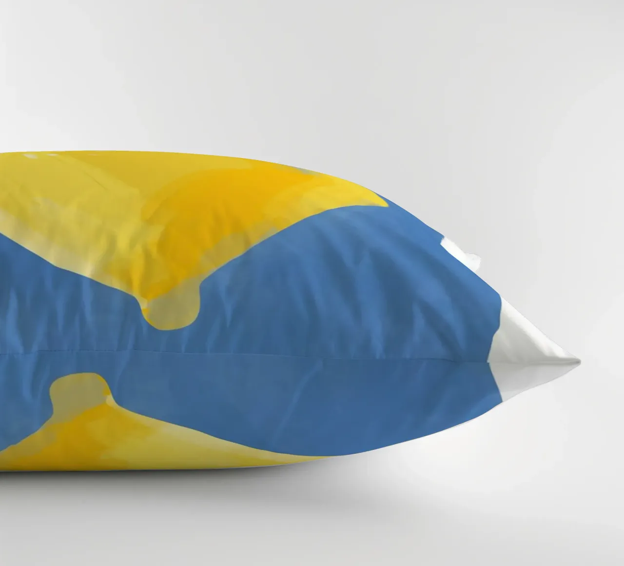 Pittura semplicistica di un limone cuscino da Pictufy Sun & Spirit