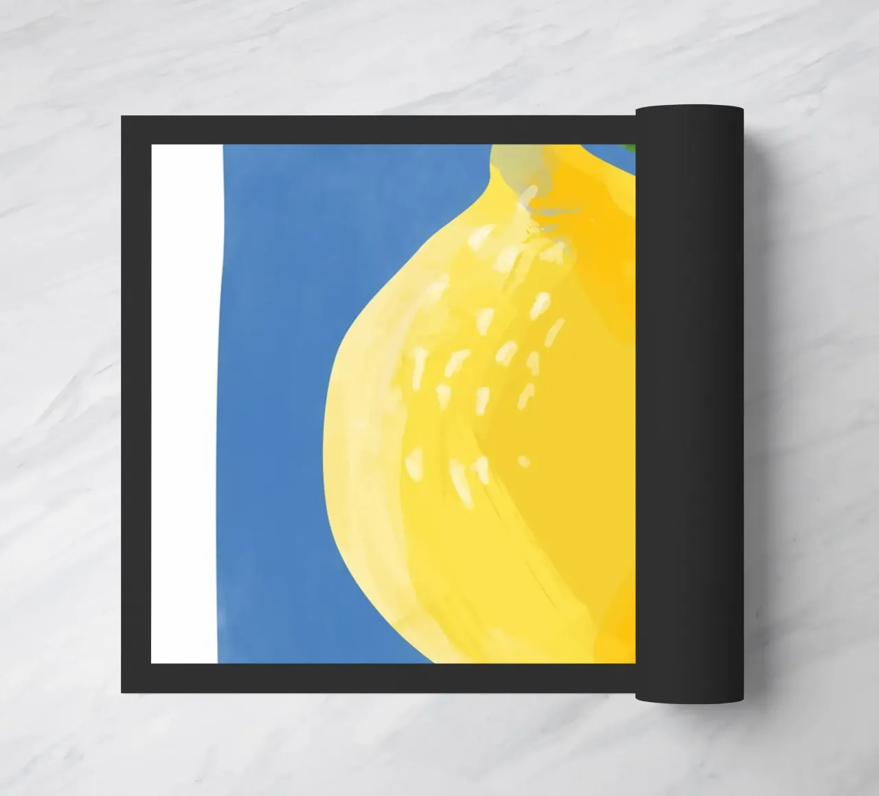 Pittura semplicistica di un limone zerbino da Pictufy Sun & Spirit