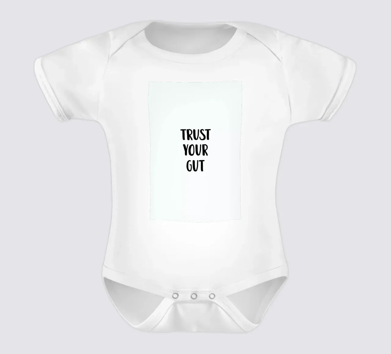 Trust Your Gut body neonato maniche corte da daylight design studio